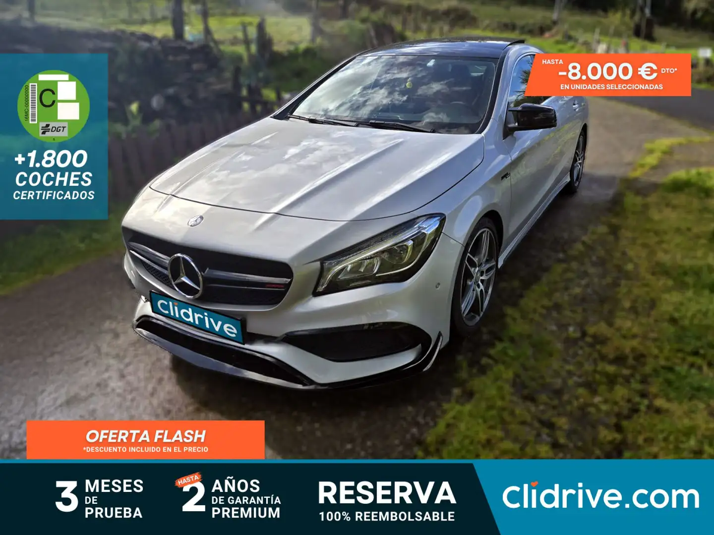 Mercedes-Benz CLA 220 d Gris - 1