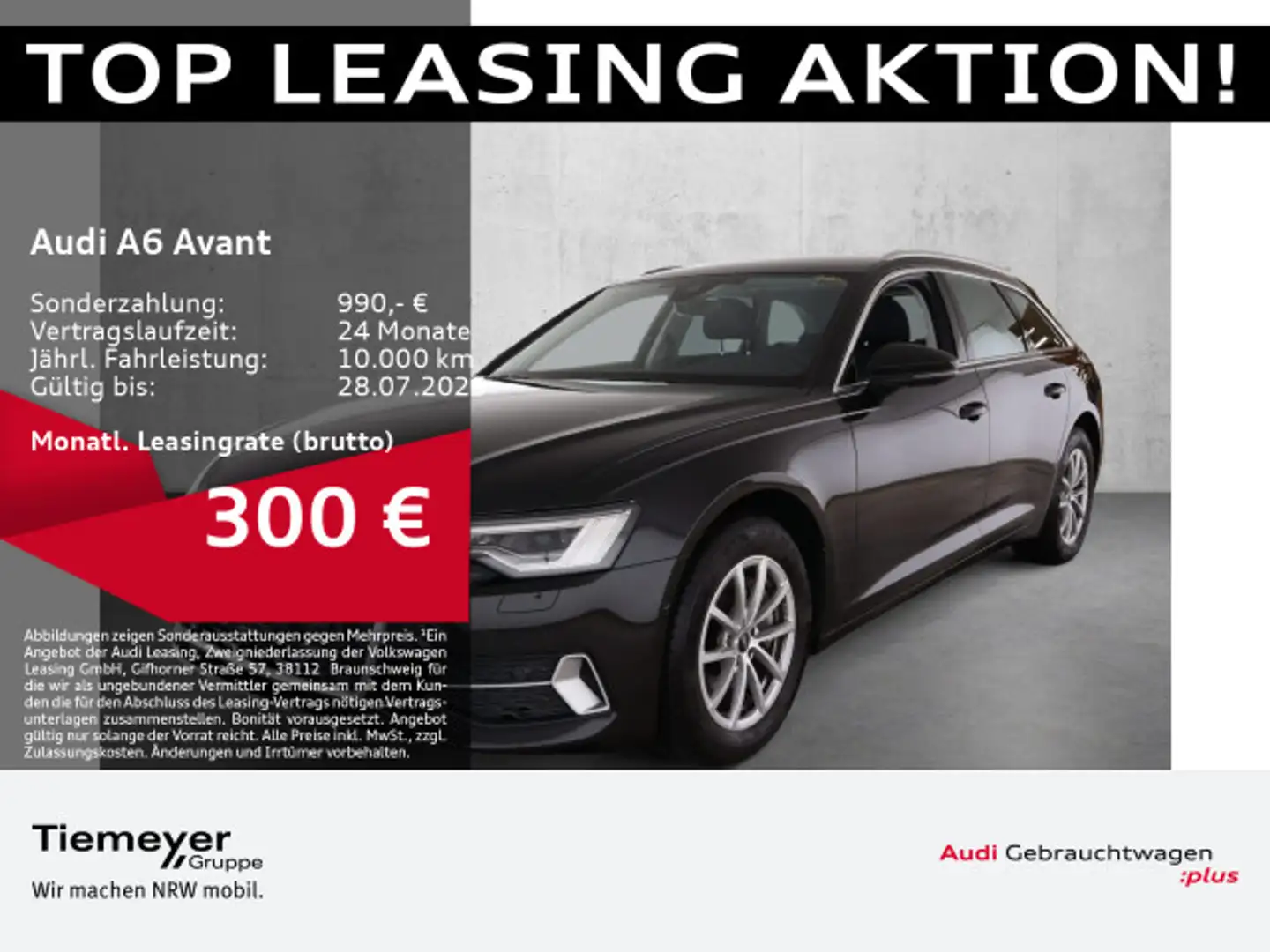 Audi A6 45 TFSI ADVANCED MATRIX LEDER AHK SITZB Noir - 1