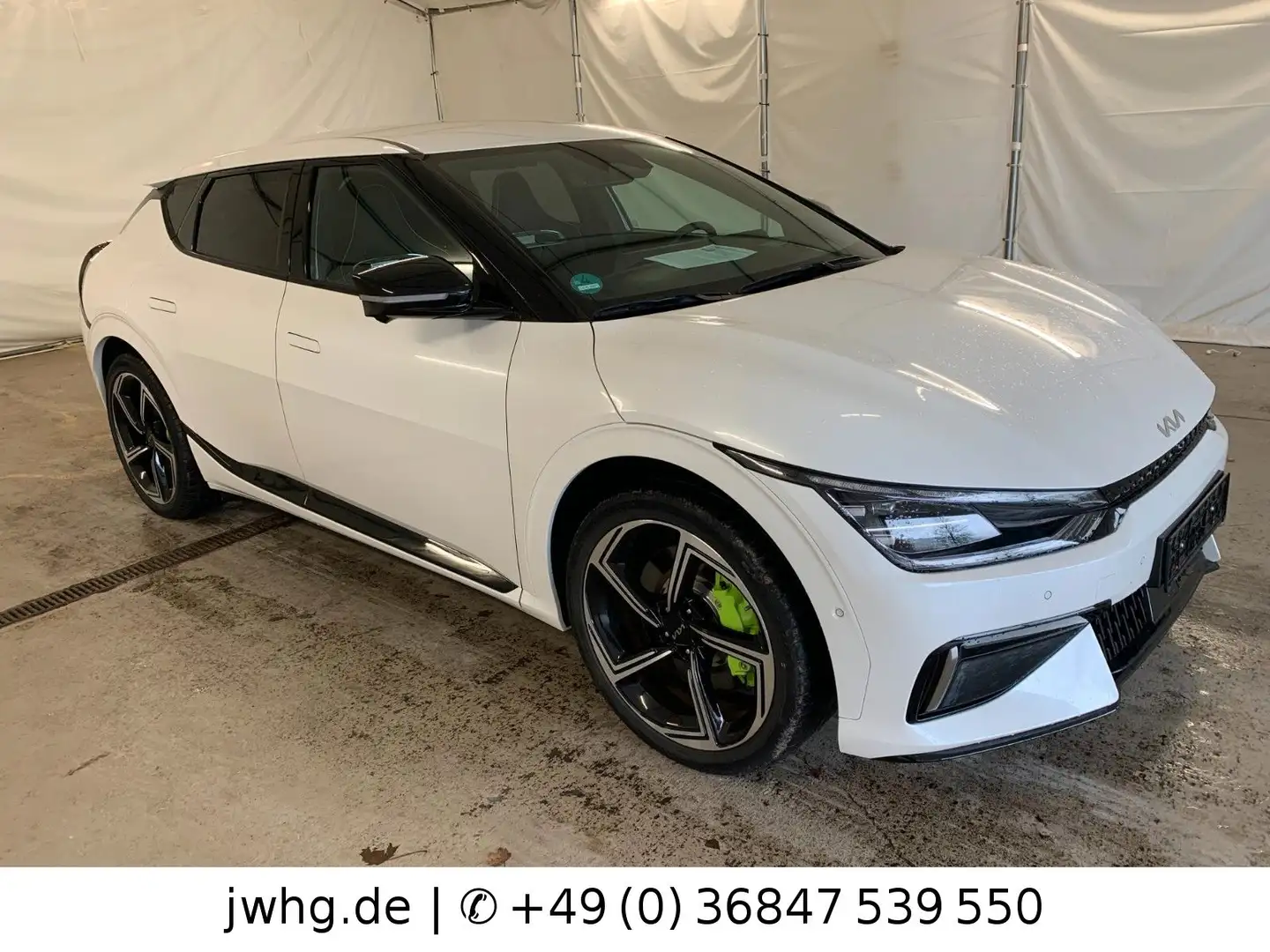 Kia EV6 GT 4WD LED 21" ACC HeadUp Kam Nav Unfallfrei Weiß - 2