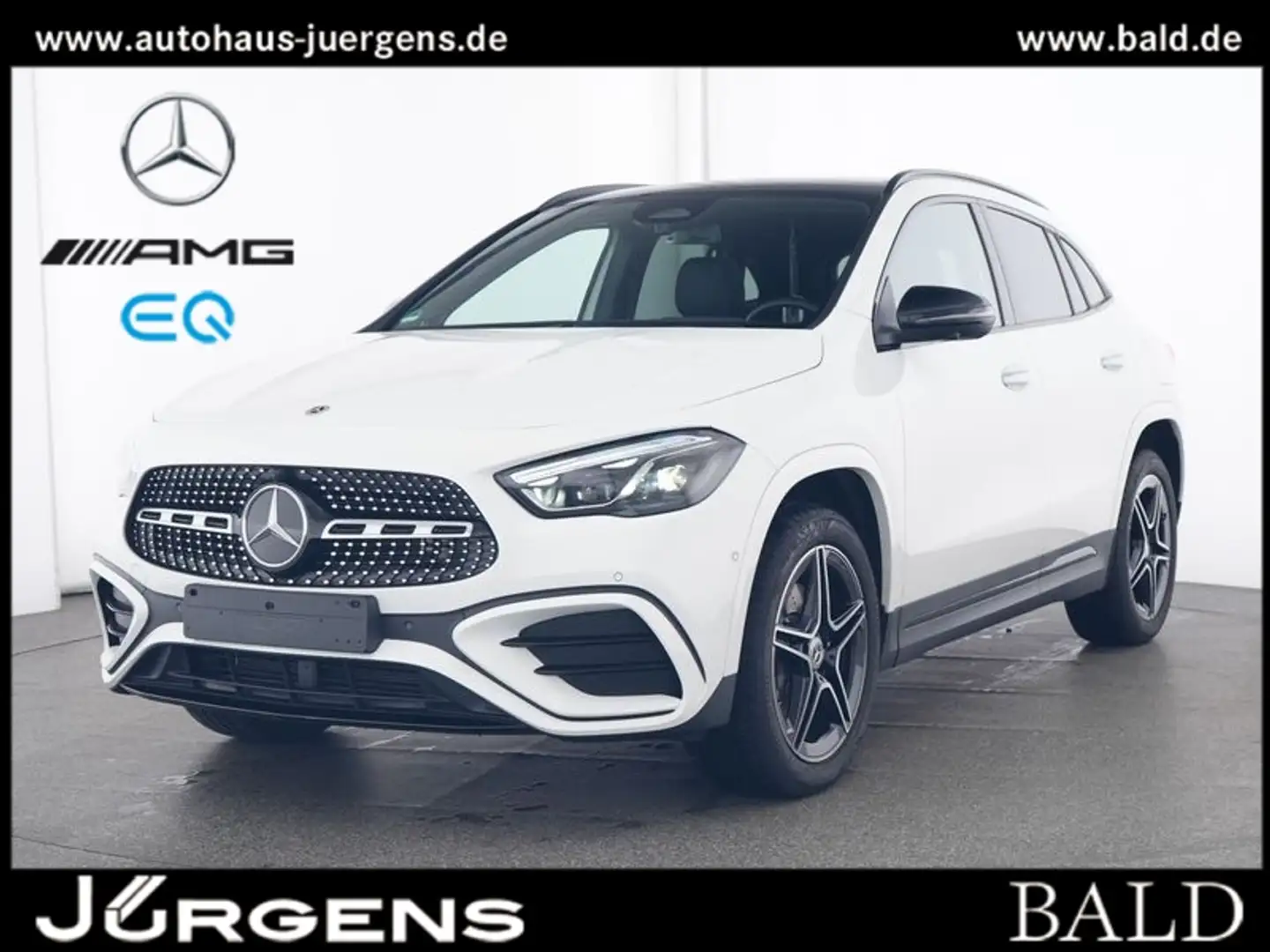 Mercedes-Benz GLA 250 e AMG-Sport/360/Pano/Burm/Night/Memo/19" Weiß - 2