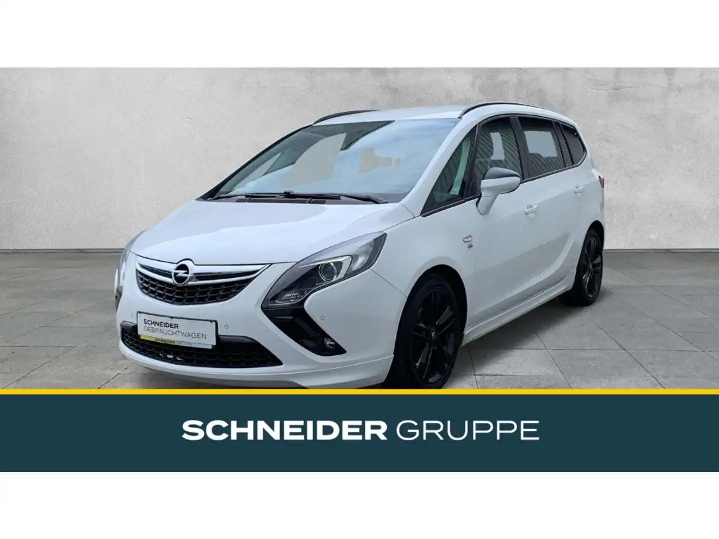 Opel Zafira Tourer C Drive 1.4 Turbo Aut. NAVI+SHZ Wit - 1