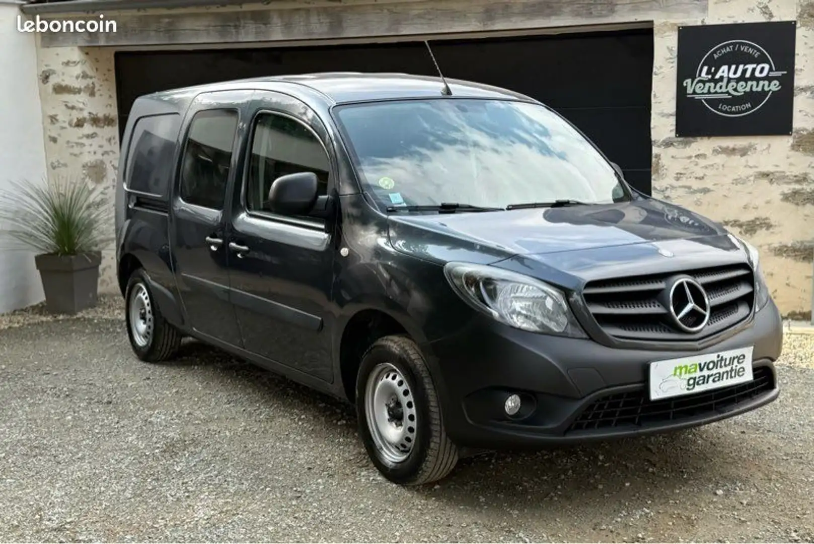 Mercedes-Benz Citan MERCEDES BENZ MIXTO Repliable Extra Long 109 CDI P siva - 1