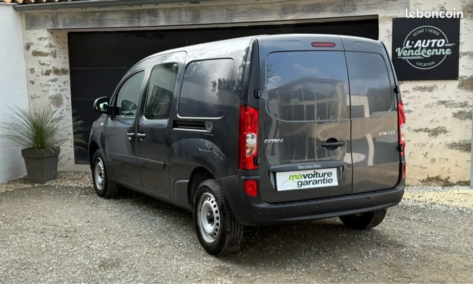 Mercedes-Benz Citan MERCEDES BENZ MIXTO Repliable Extra Long 109 CDI P siva - 2