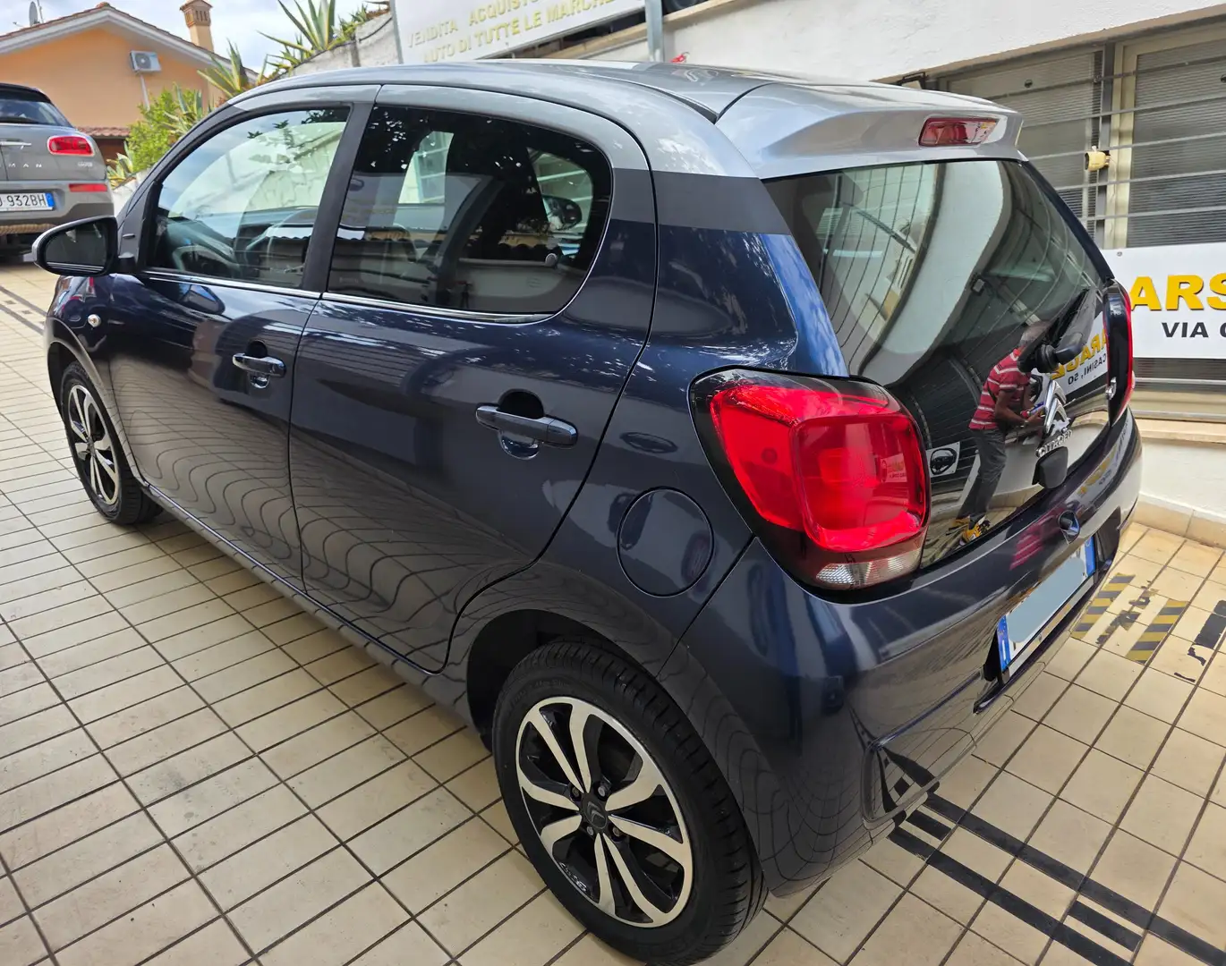 Citroen C1 C1 II 2014 3p 1.0 vti Shine etg E6 Bleu - 2