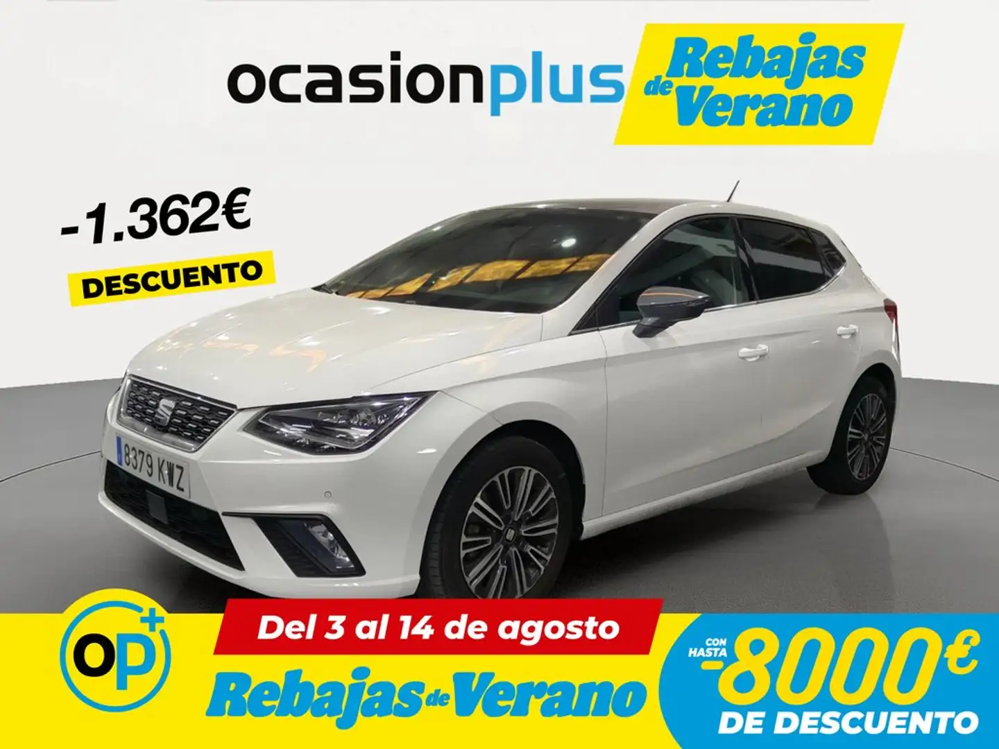 SEAT Ibiza 1.6TDI CR S&S Xcellence 115 Blanco - 1