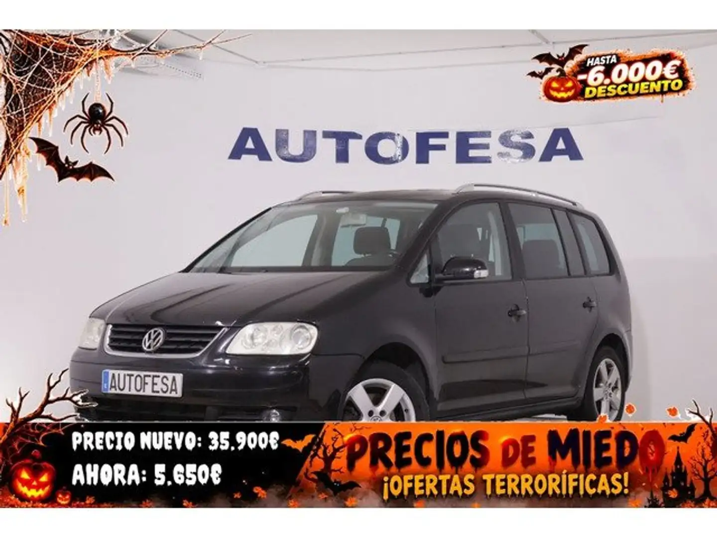 Volkswagen Touran 1.9TDI Advance DSG Negro - 1