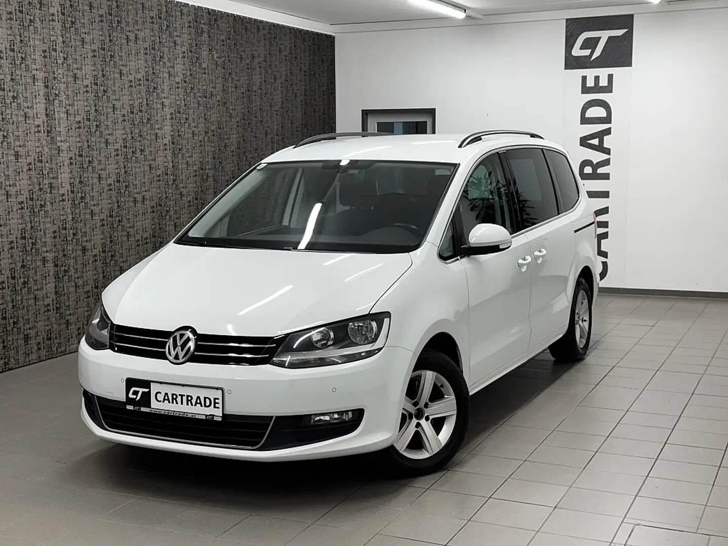 Volkswagen Sharan Business BMT SCR 2,0 TDI 127g / KLIMAAUTOMATIK/... Alb - 2