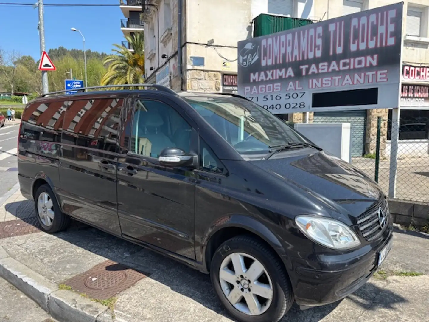 Mercedes-Benz Viano 2.2CDI Trend Larga Negro - 1