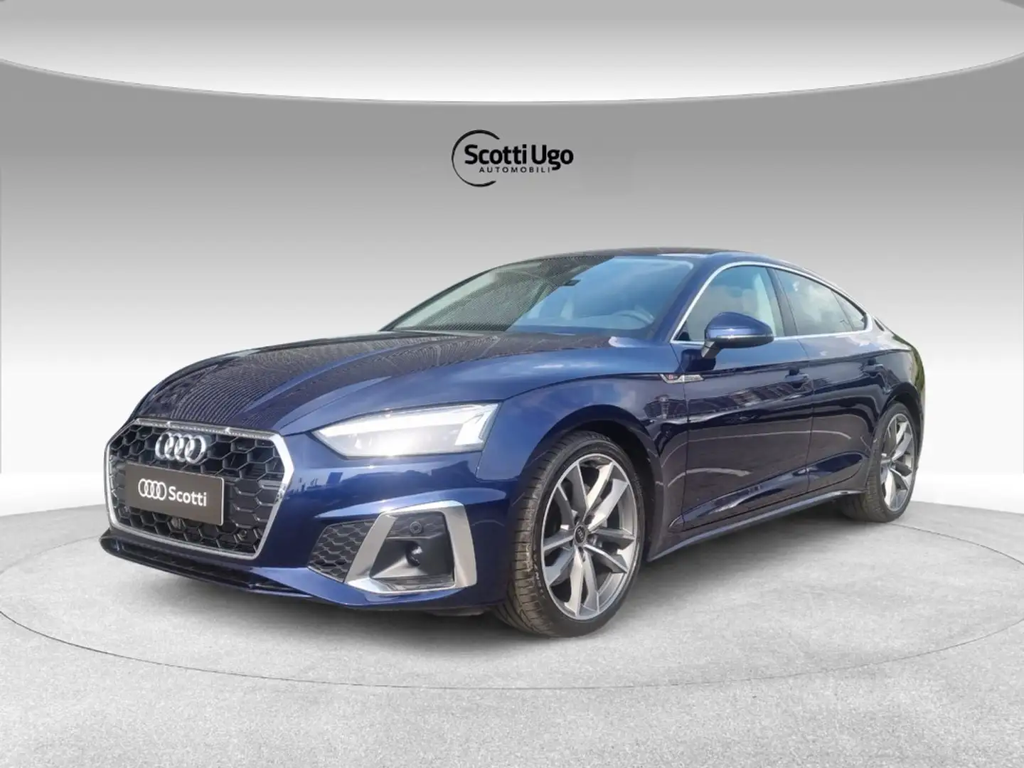 Audi A5 Sportback 40 2.0 tdi mhev S line edition 204cv s-t Blu/Azzurro - 1