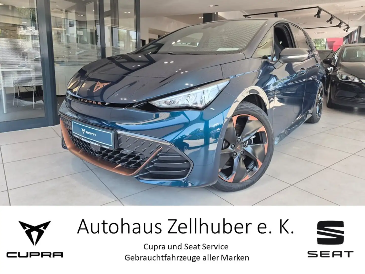 CUPRA Born 150kW/58kWh *HeatPump*Navi*ACC*HuD* Blau - 1