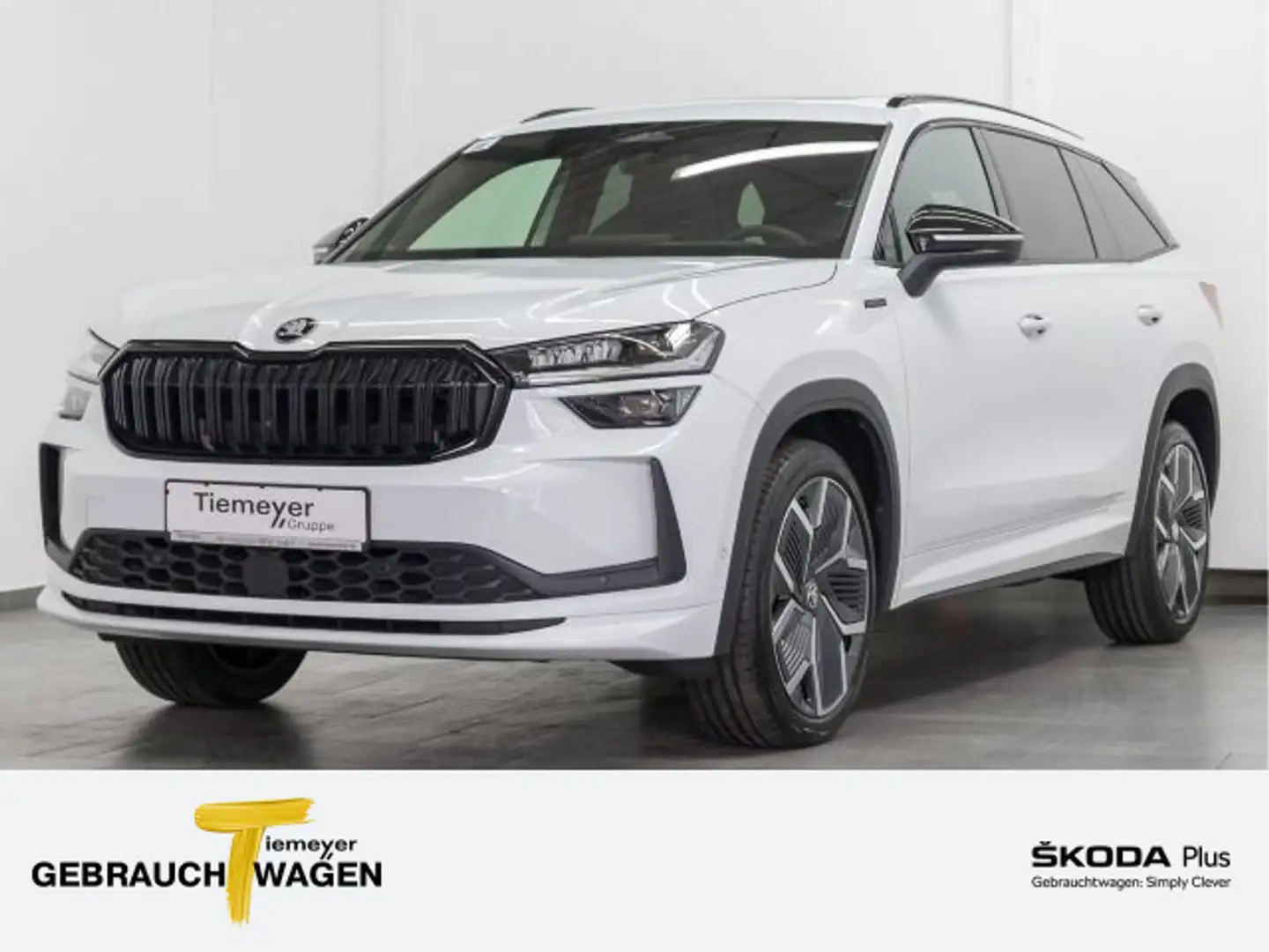 Skoda Kodiaq 2.0 TDI DSG SPORTLINE PANO STDHZ LM20 AHK Weiß - 1