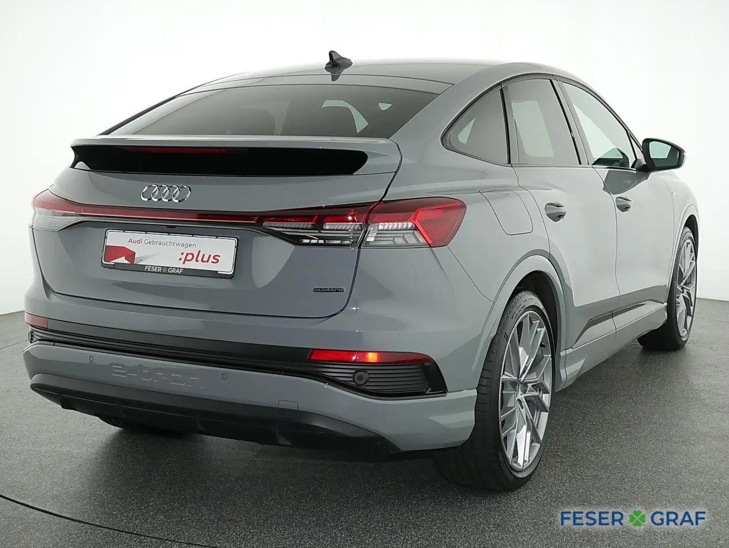 Audi Q4 e-tron Sportback 50 qu S Line Matrix,Navi,Sportsitze Gris - 2
