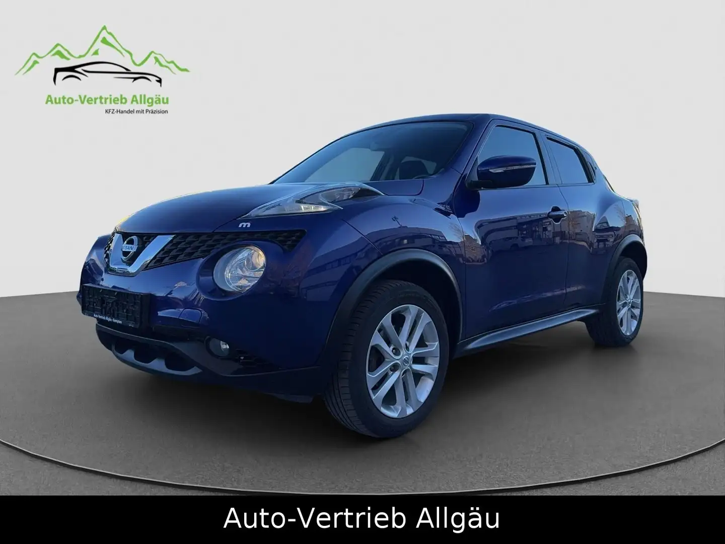 Nissan Juke Acenta, Kamera,Temp,Navi,Start&Stop Blau - 1