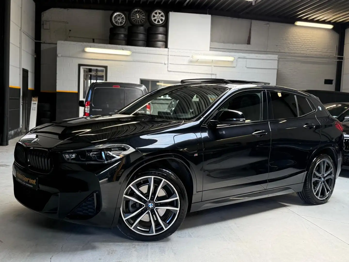BMW X2 HYBRIDE TOIT PANO H&K SIEGES COQUE Nero - 1