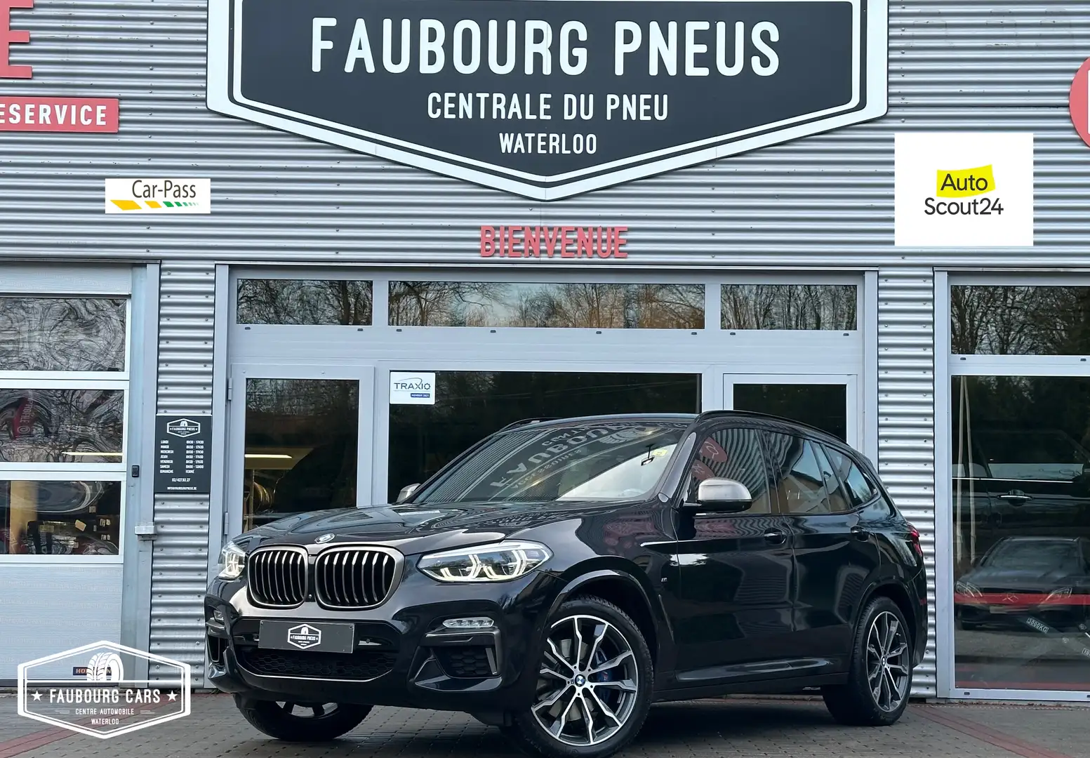 BMW X3 M *M40D*1-PROPRIETAIRE**TVA-21%*BMW-HISTORIQUE-100%* Noir - 1