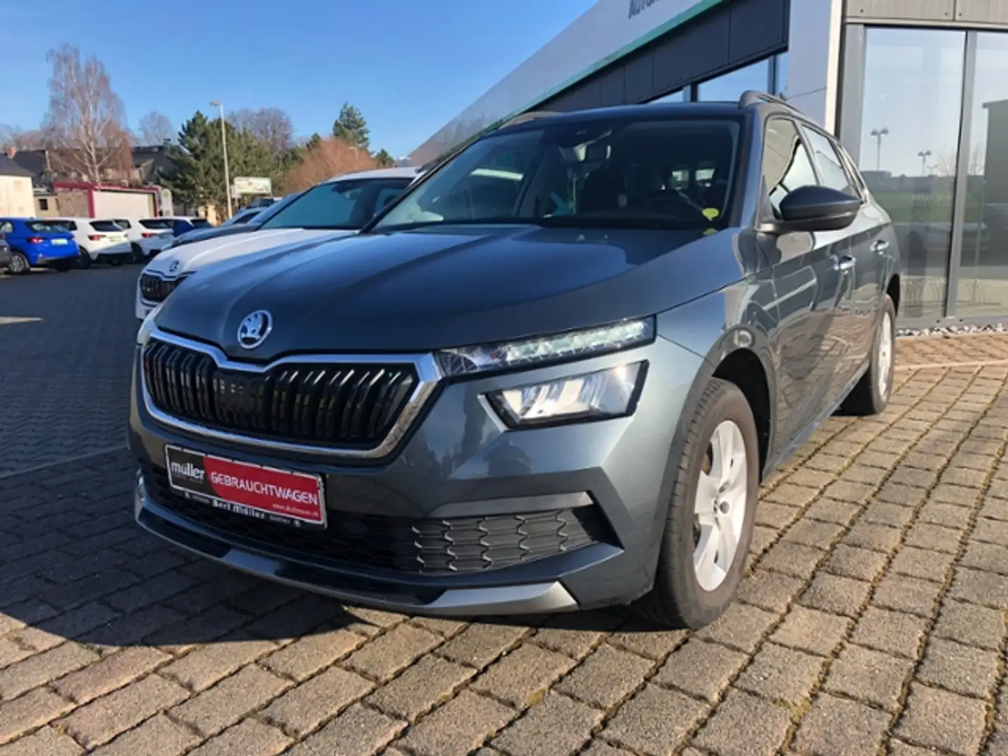 Skoda Kamiq Ambition Climatronic PDC SHZ Grau - 2