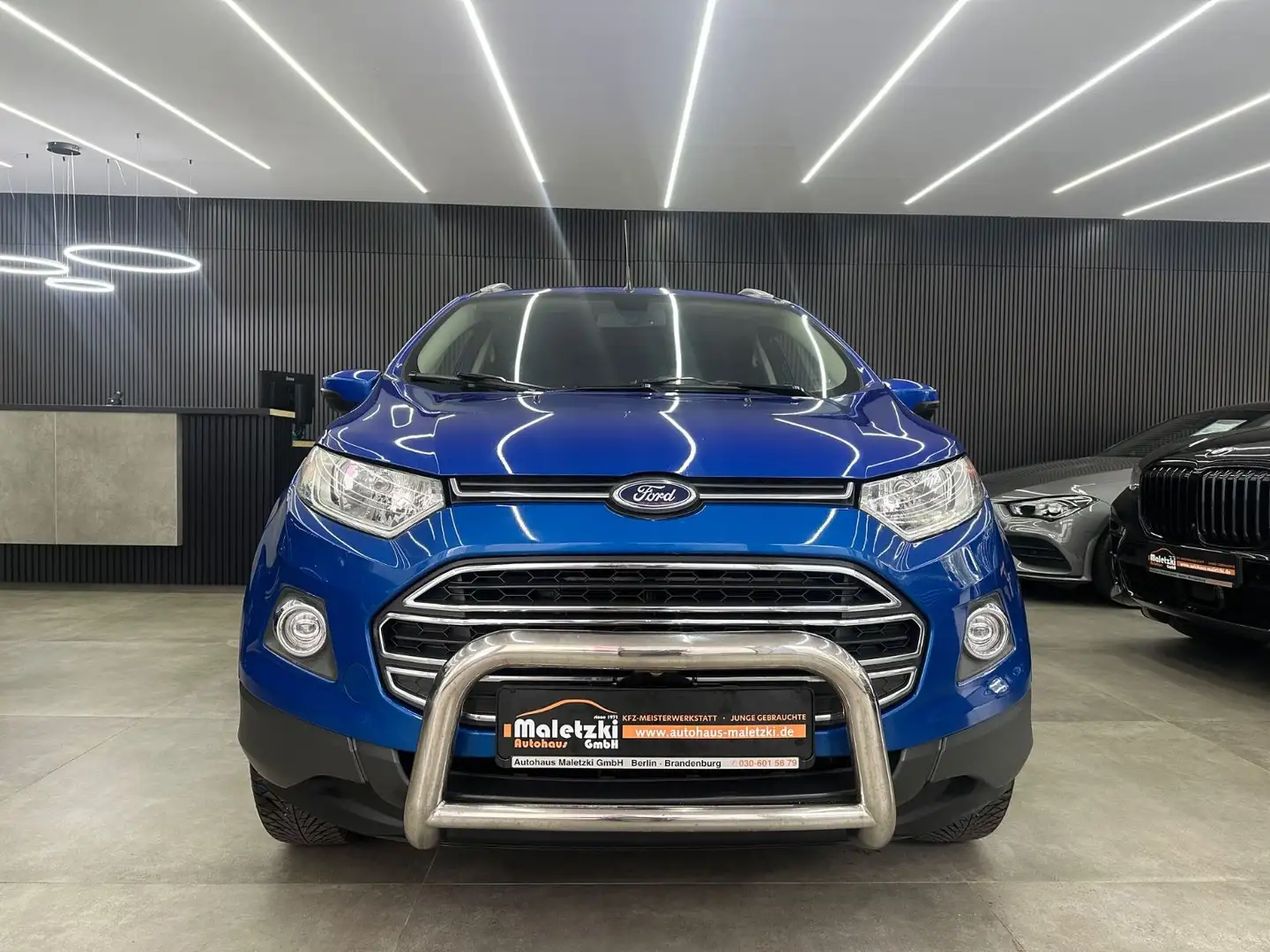 Ford EcoSport 1.5 Titanium*Keyless*SHZ*Tempomat*PDC* Bleu - 2