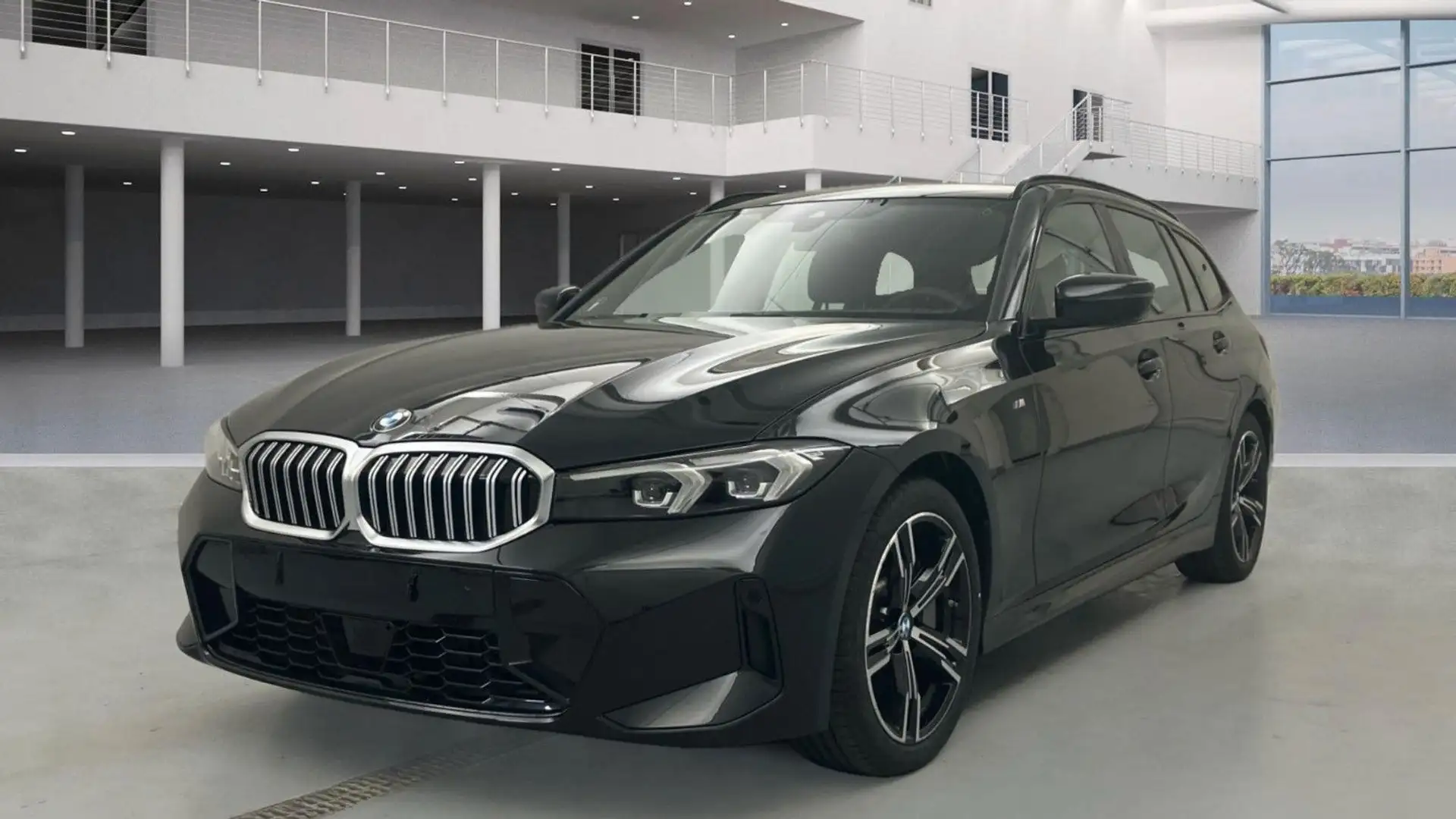 BMW 330 i xDrive Touring ACC*WIDESCREEN*LED M Sport Schwarz - 1