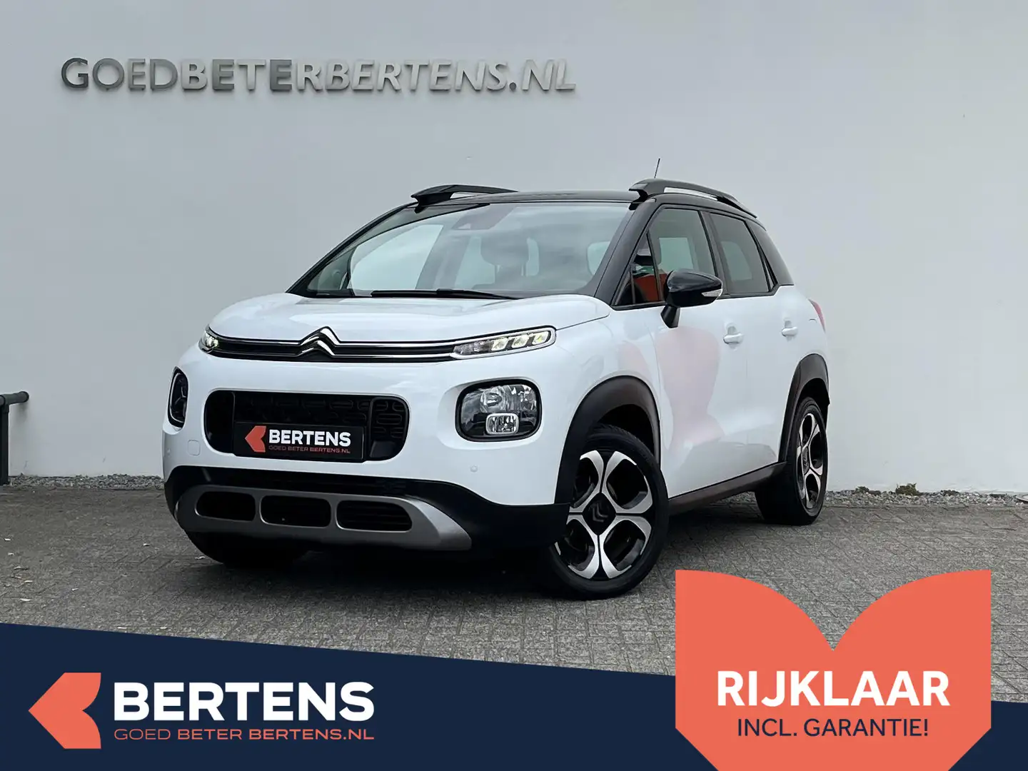 Citroen C3 Aircross 1.2 PT 110 EAT6 Shine | Automaat | Navi | Prijs is Bianco - 1