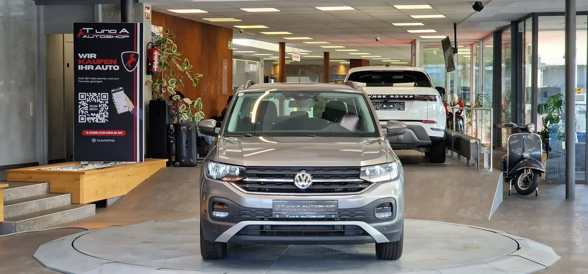 Volkswagen T-Cross 1.0 TSI Life 1-Hand *Sitzheizung*AHK*16Zoll* Grau - 2