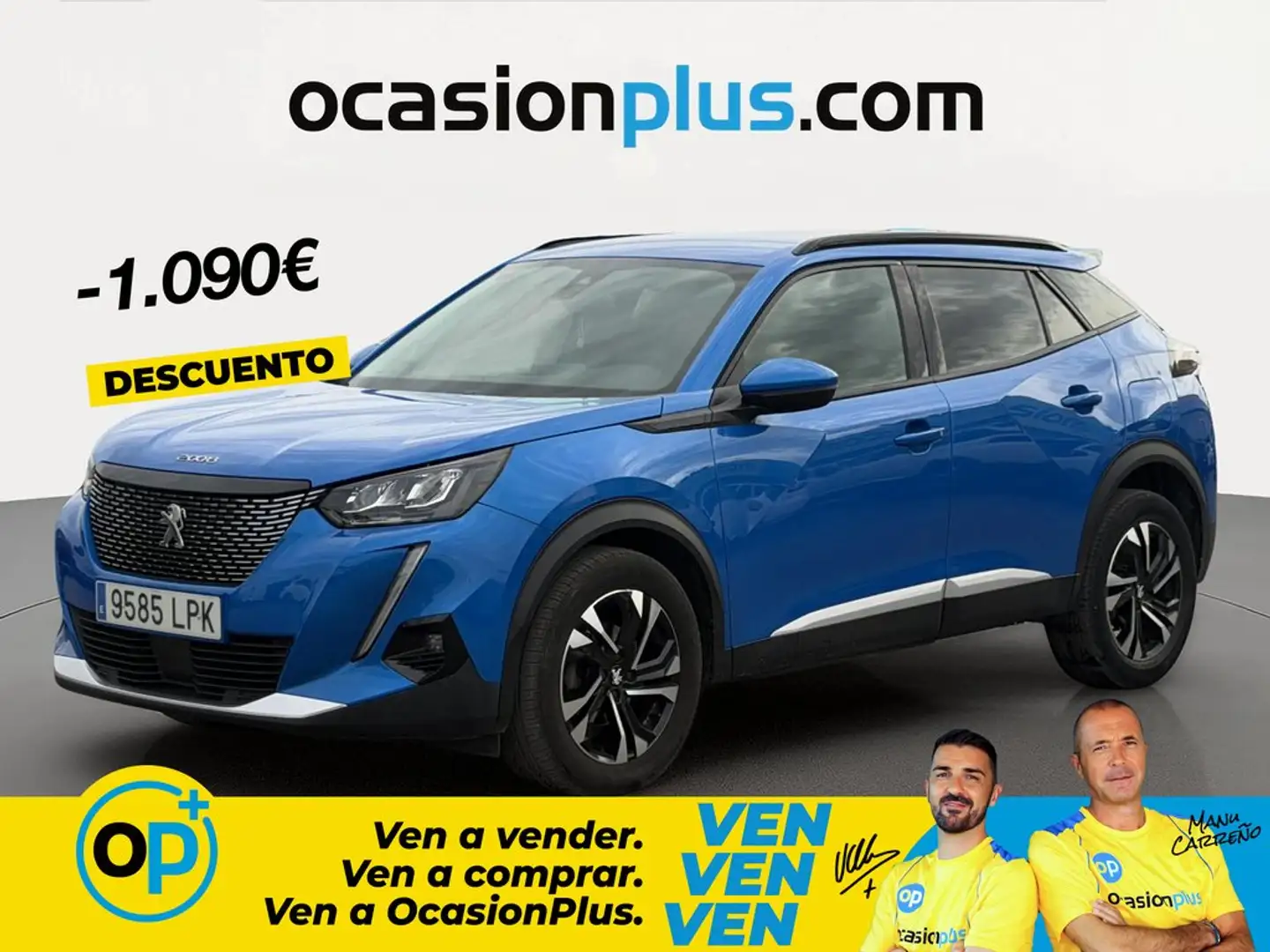 Peugeot 2008 1.2 PureTech S&S Allure Pack 100 Azul - 1