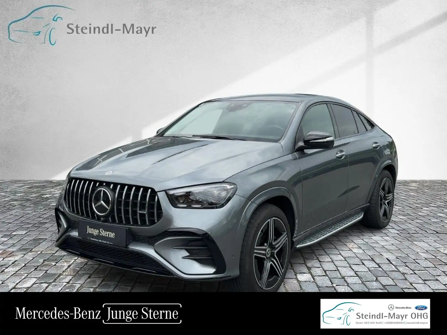 Mercedes-Benz GLE 350 de 4MATIC Coupé Klima Burm Ambi eHeck Grau - 1