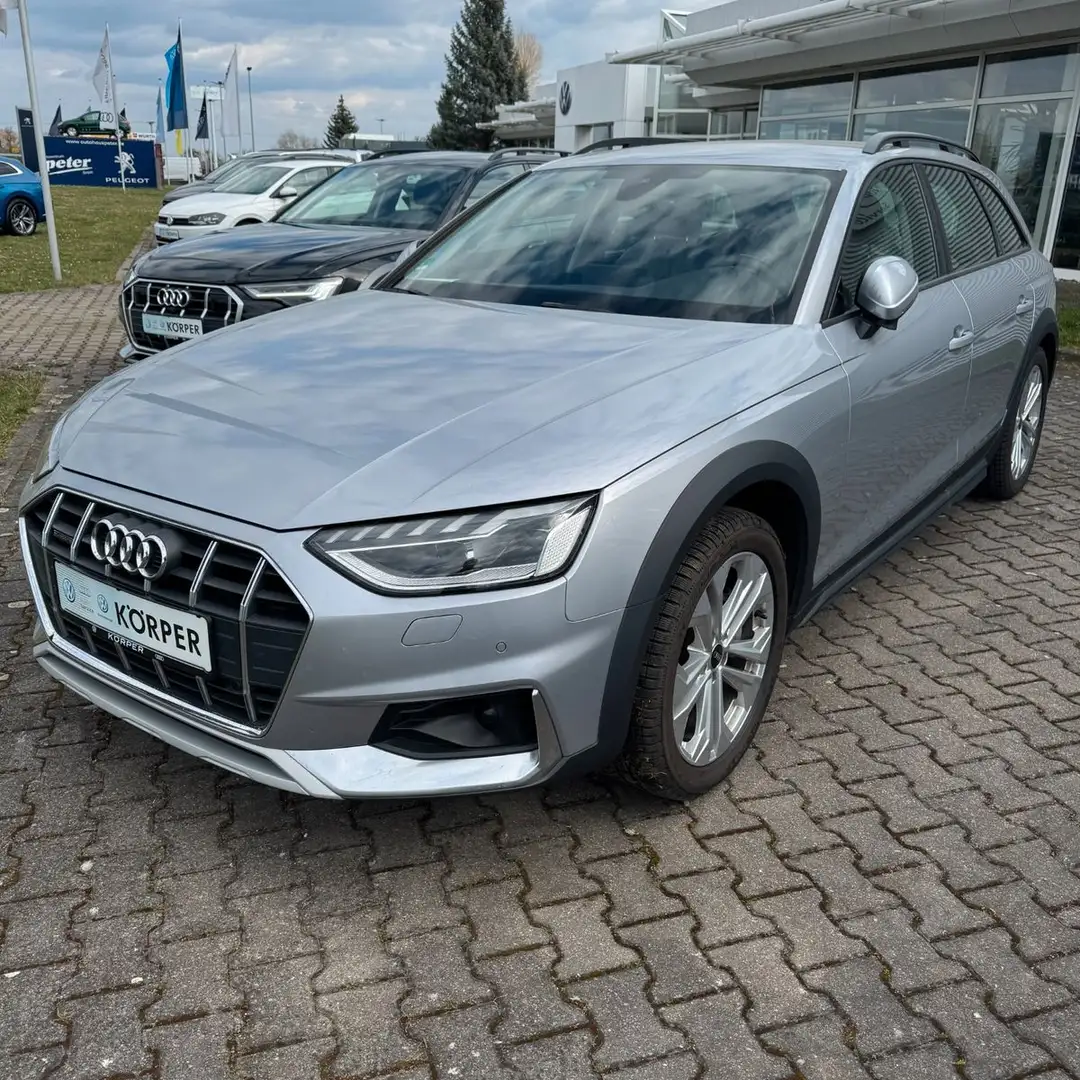 Audi A4 allroad quattro 40 2.0 TDI Silber - 1