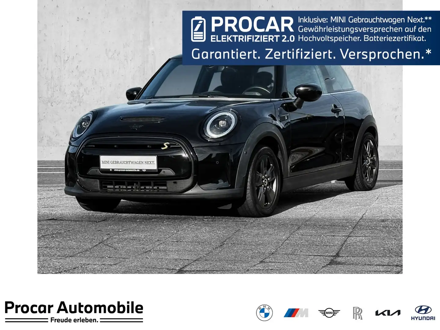 MINI Cooper SE ESSENTIAL TRIM+NAVI+PANORAMADACH+PARKASSISTANT+SIT Schwarz - 1