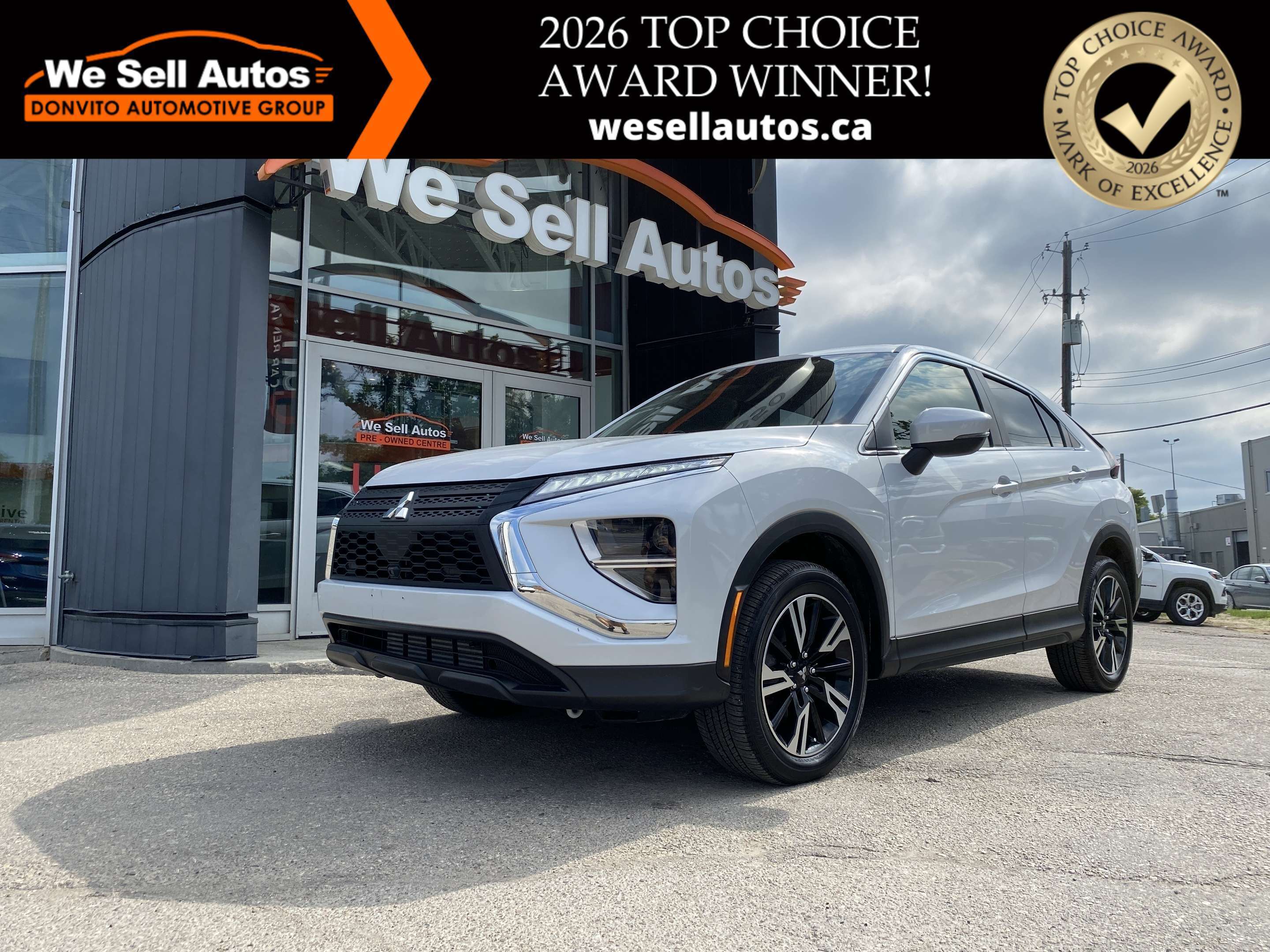 2023 Mitsubishi Eclipse Cross ES S-AWC w/Back-Up Camera, Heated Seats & More!