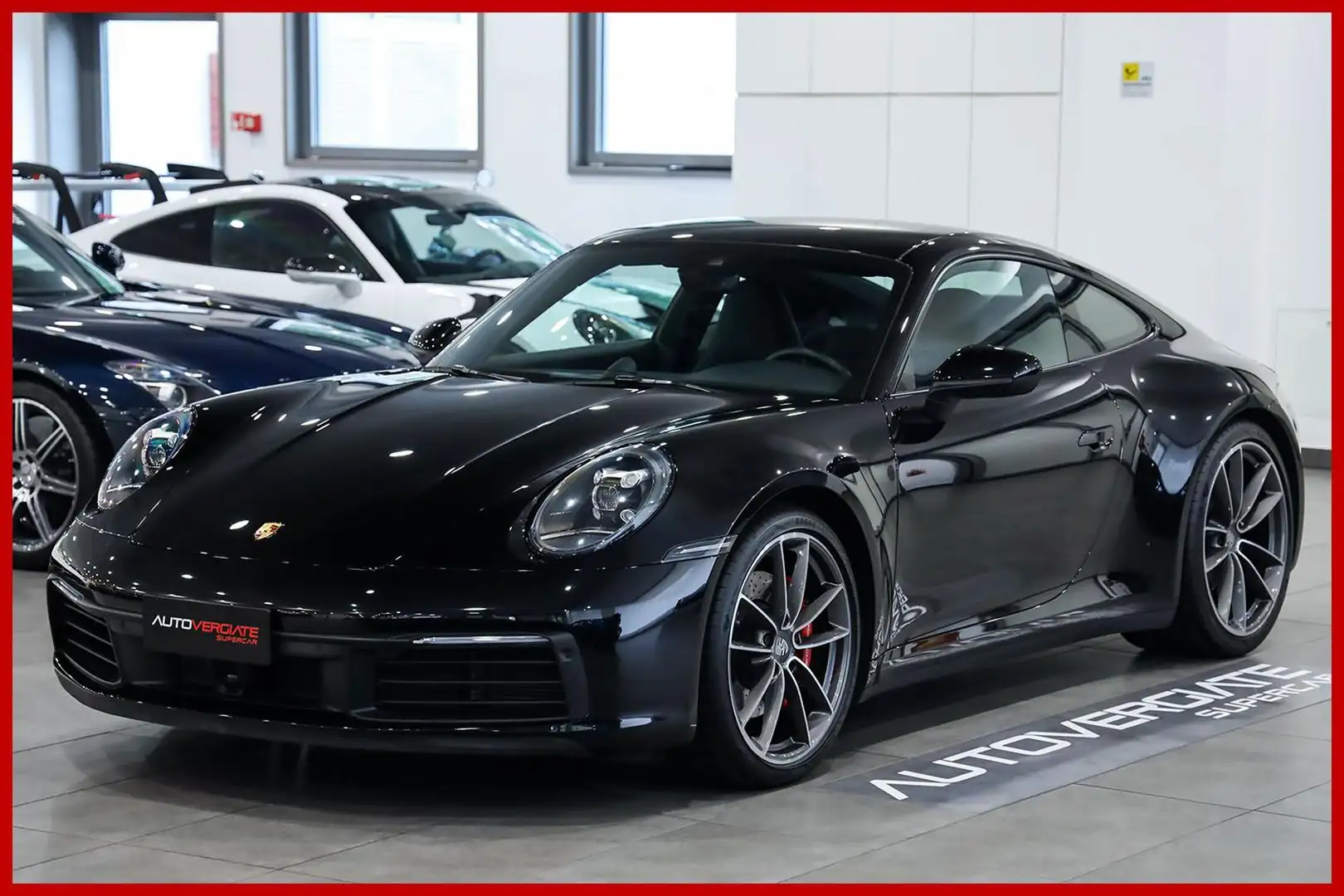 Porsche 992 Carrera S|VENTILATI|RISCALDATI|CHRONO Nero - 1
