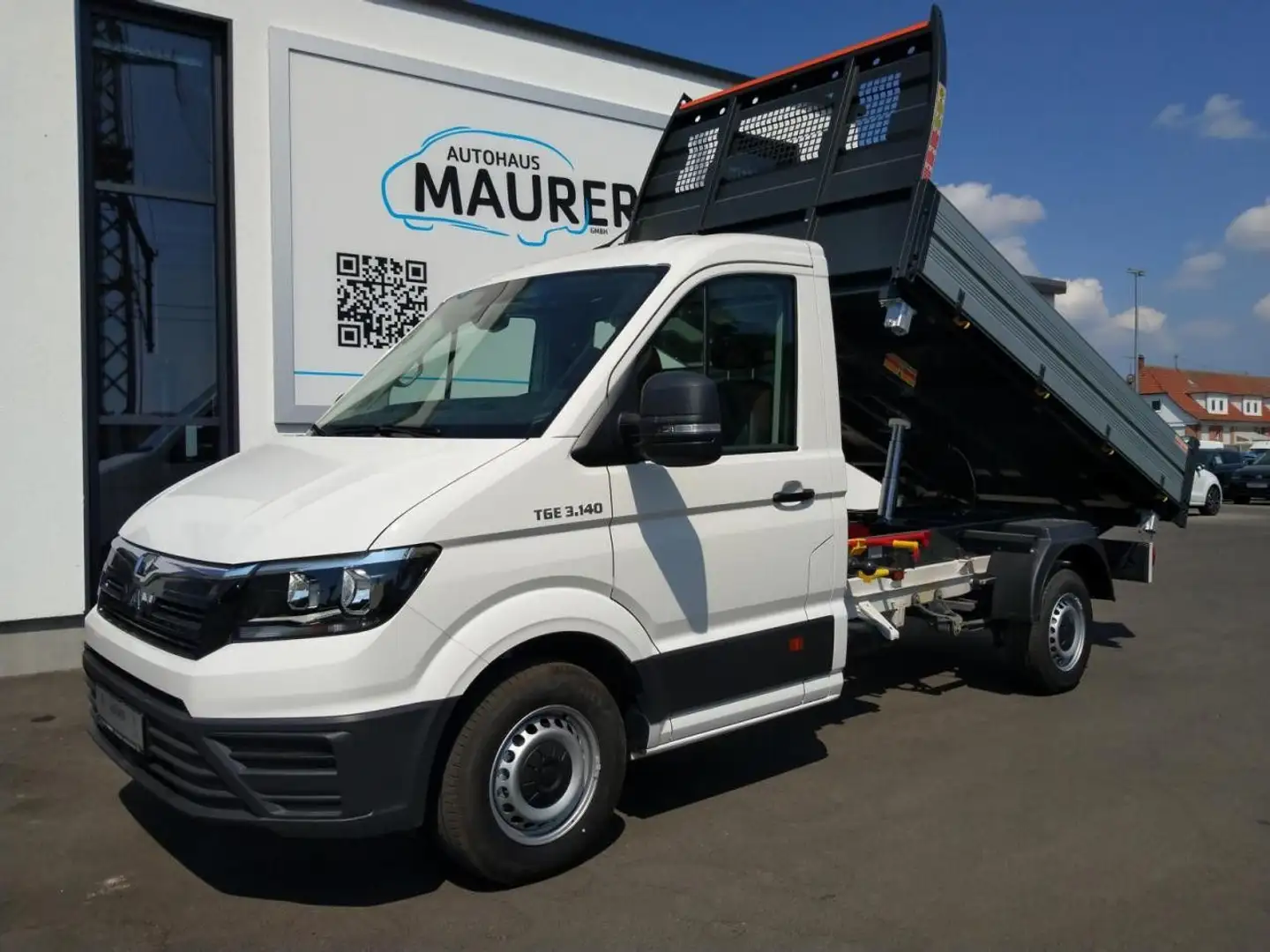 Volkswagen Crafter MAN TGE 3.140 Dreiseitenkipper EK AHK Weiß - 2
