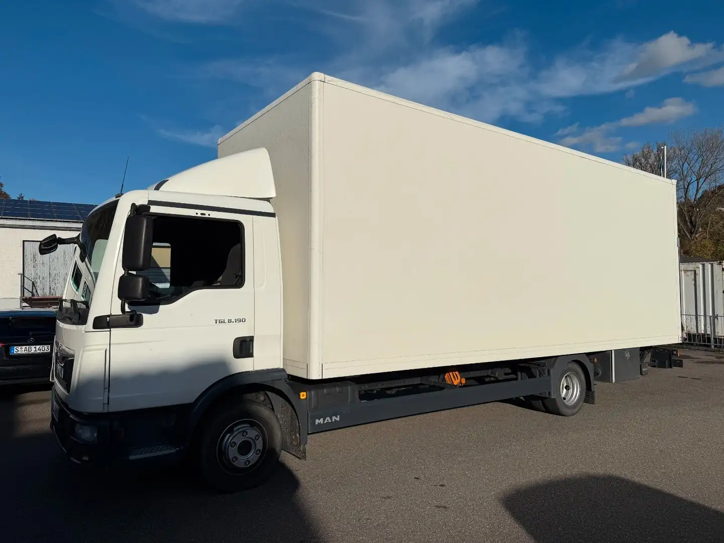 MAN TGL 8. 190 Blanc - 1