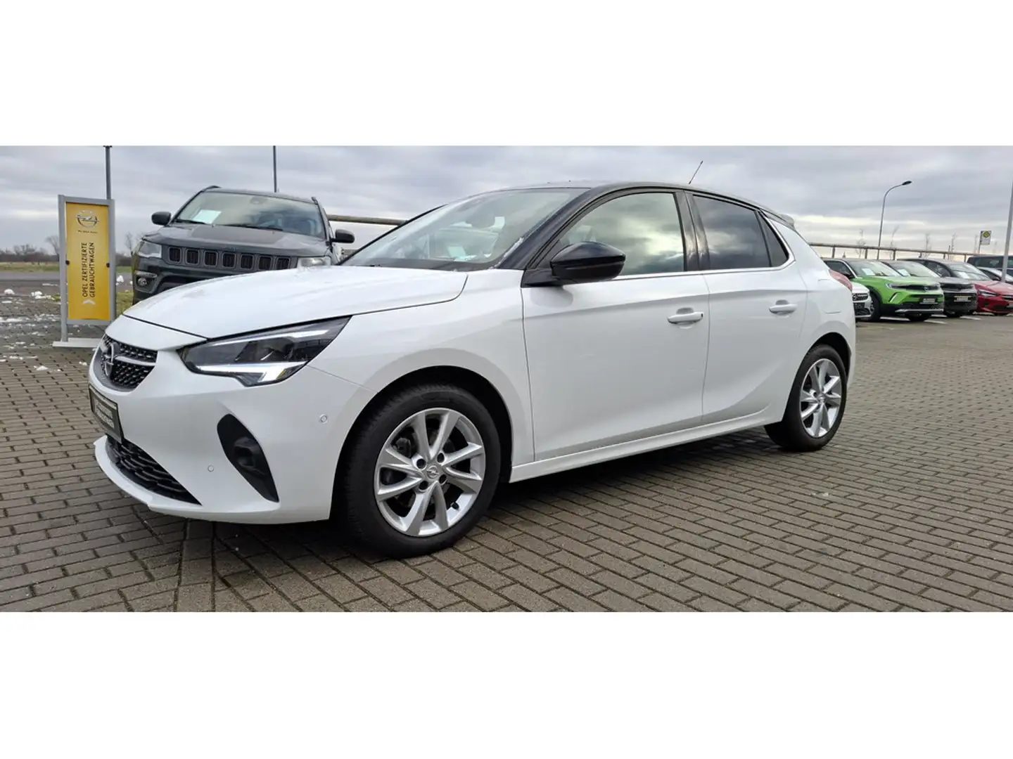 Opel Corsa F 1.2 Elegance KLIMA PDC SHZ KAMERA LED Weiß - 1