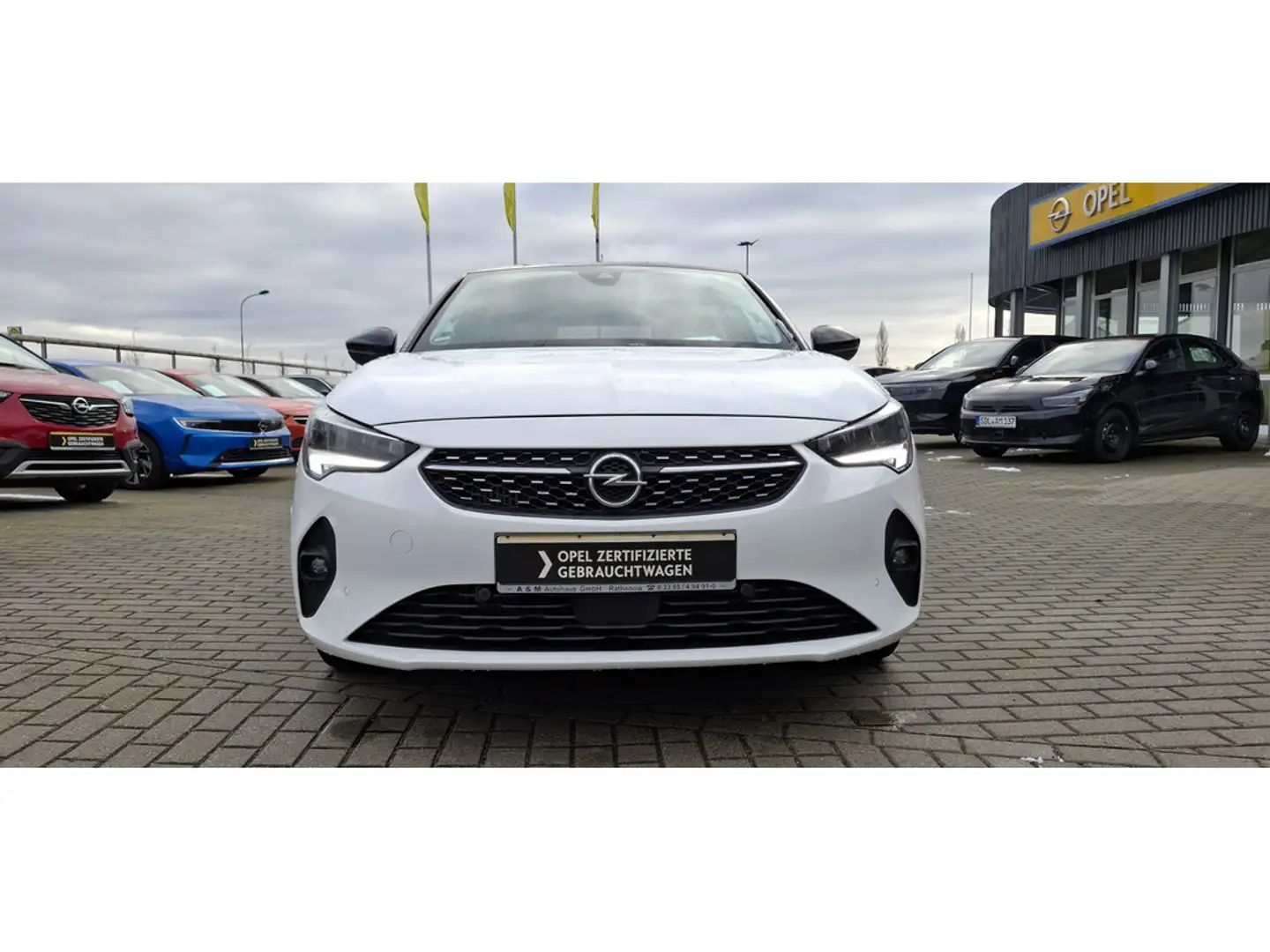 Opel Corsa F 1.2 Elegance KLIMA PDC SHZ KAMERA LED Weiß - 2