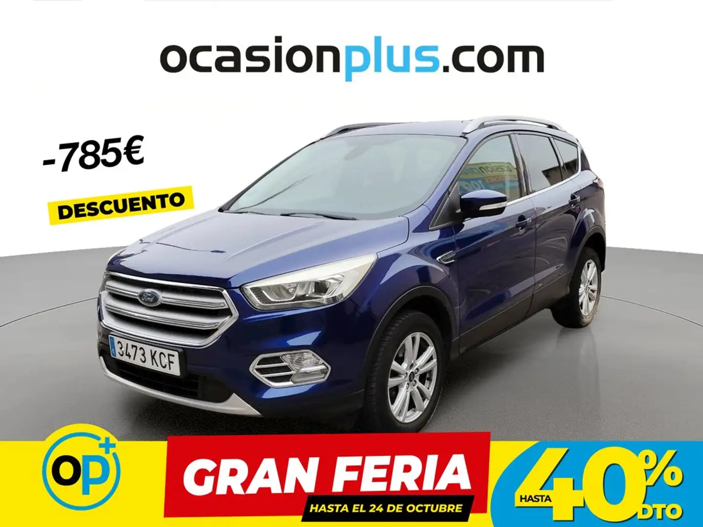 Ford Kuga 2.0TDCi Auto S&S Business 4x2 150 Azul - 1