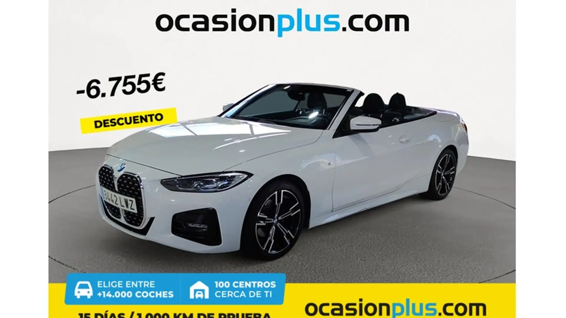 BMW 420 420iA Cabrio Weiß - 1