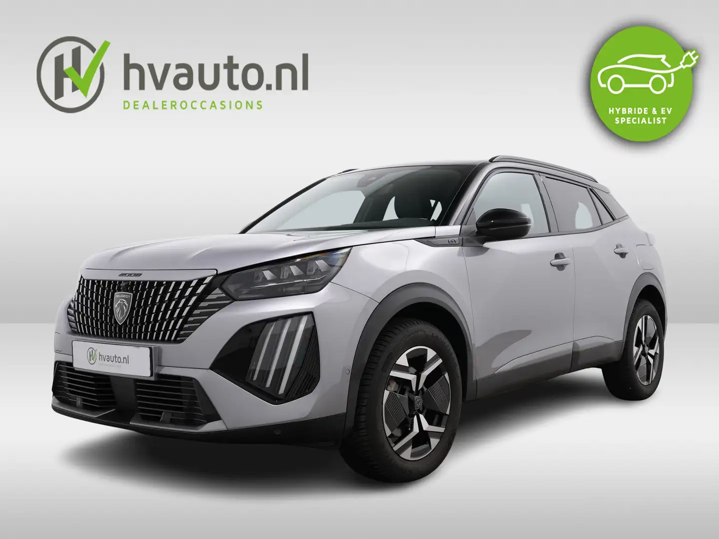 Peugeot 2008 1.2 HYBRID 145PK E-DCS GT | Navi | Cruise Adaptief Grigio - 1