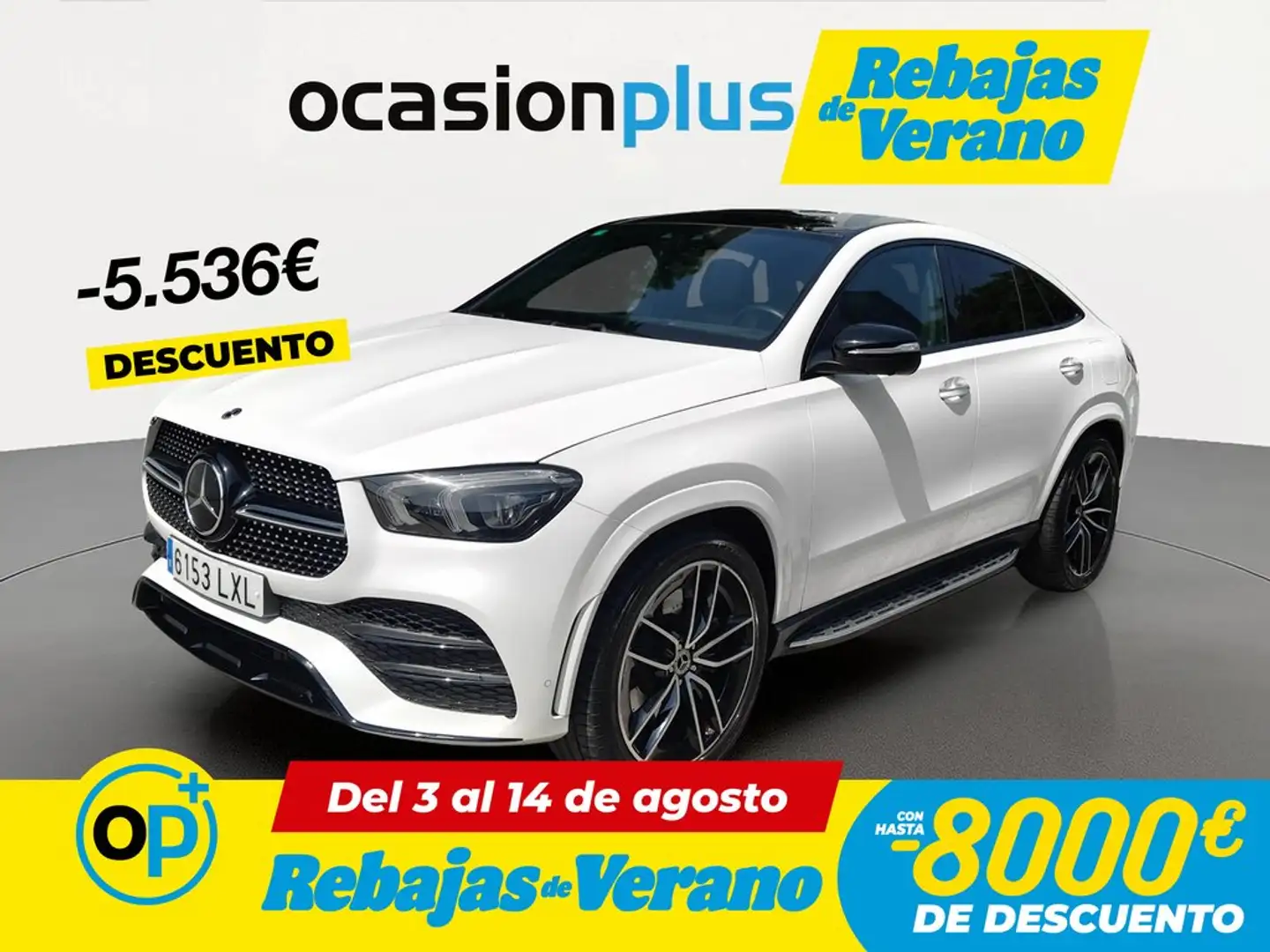 Mercedes-Benz GLE 350 Coupé 350de 4Matic Aut. Blanco - 1