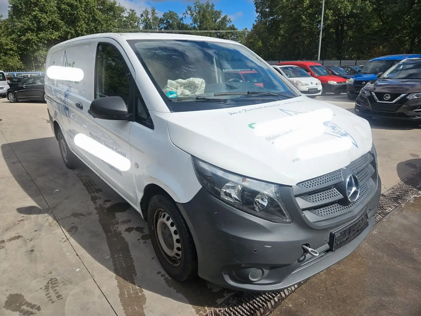 Mercedes-Benz Vito Kasten 109/110/111/114 CDI FWD lang Blanc - 2
