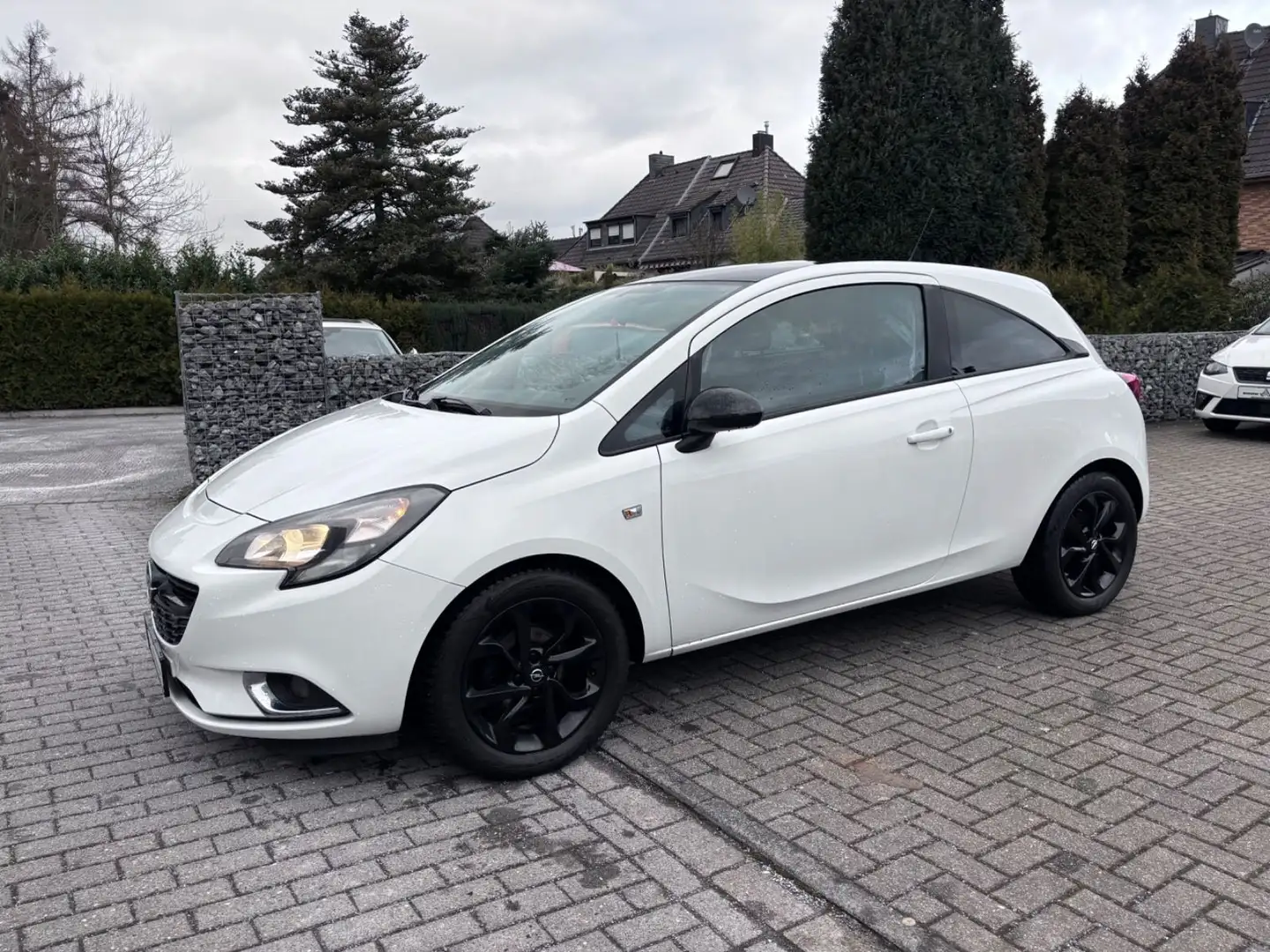 Opel Corsa E Color Edition ecoFlex 2.Hd Klima Weiß - 1