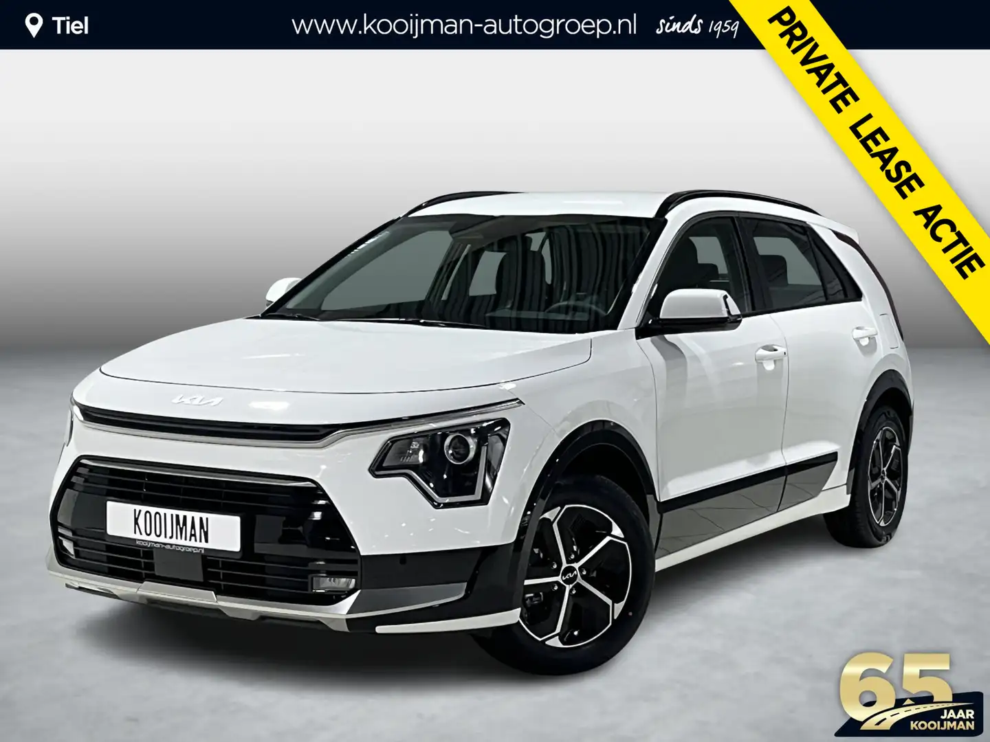 Kia Niro 1.6 GDi Hybrid DynamicLine ANWB Private lease nu V Fehér - 2