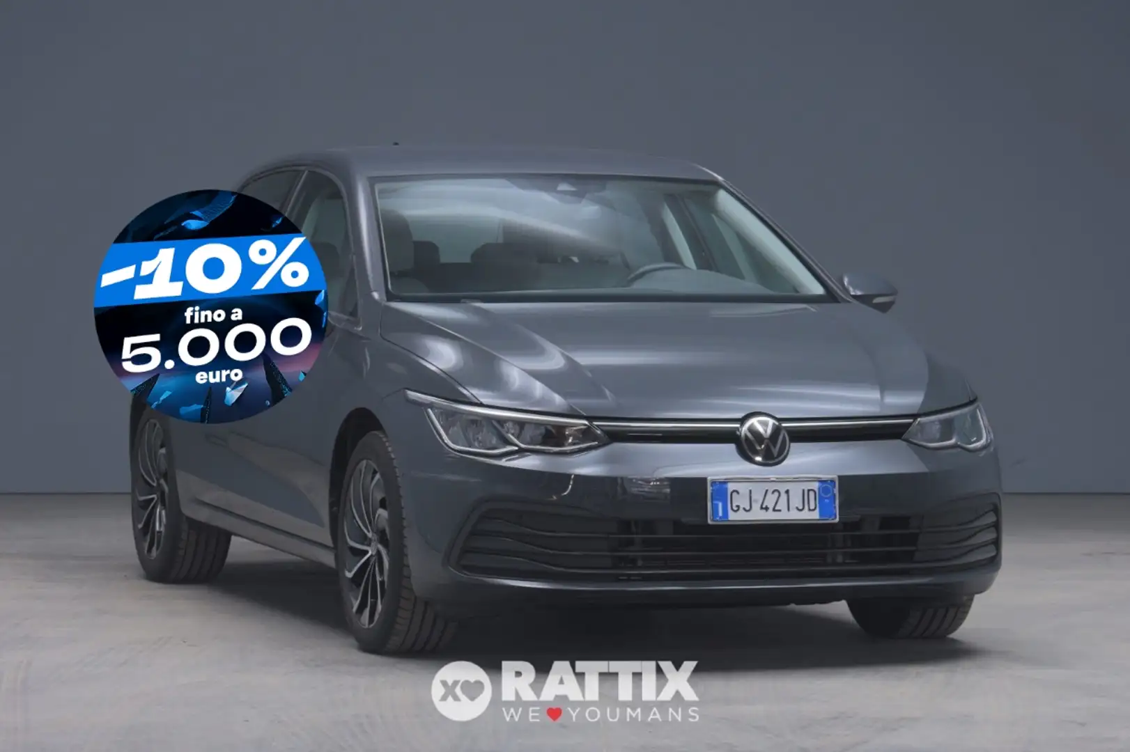 Volkswagen Golf 1.0 ETSI Evo 110CV Life DSG Grau - 1