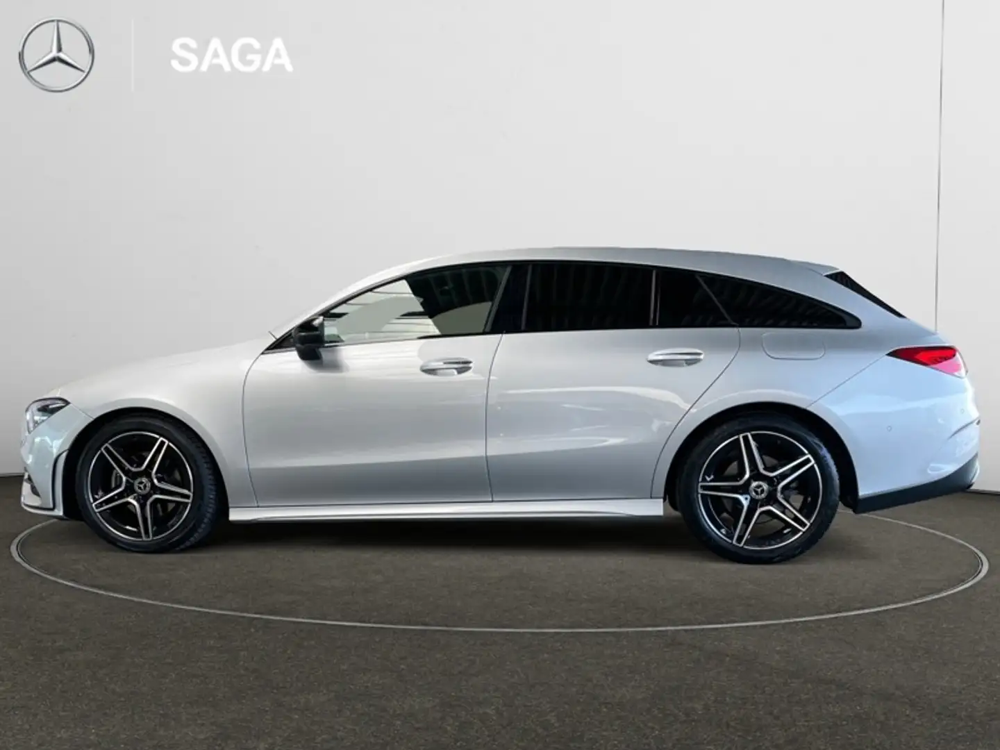 Mercedes-Benz CLA 180 180 Shooting Brake Pack AMG Gris - 2