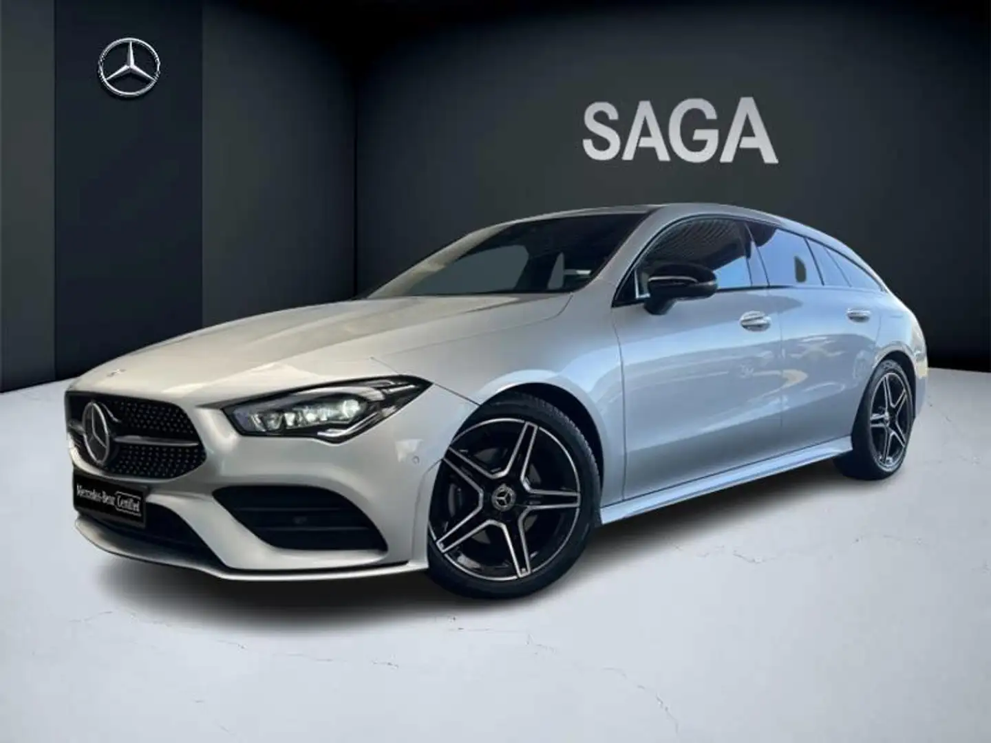 Mercedes-Benz CLA 180 180 Shooting Brake Pack AMG Gris - 1