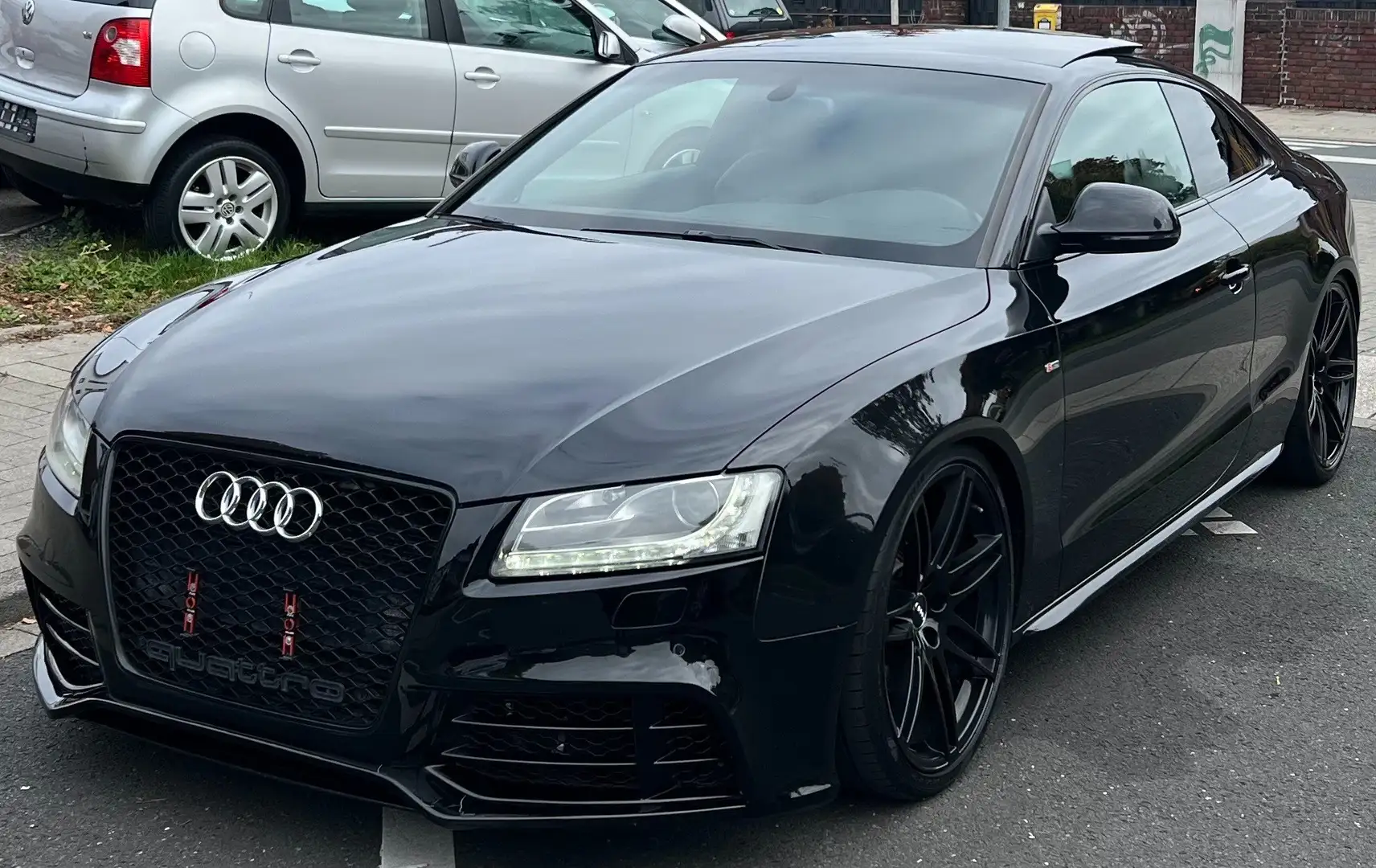 Audi A5 3.0 TDI QUATTRO S LINE PLUS RS5 *PANO/B&O/MILLTEK* Schwarz - 1