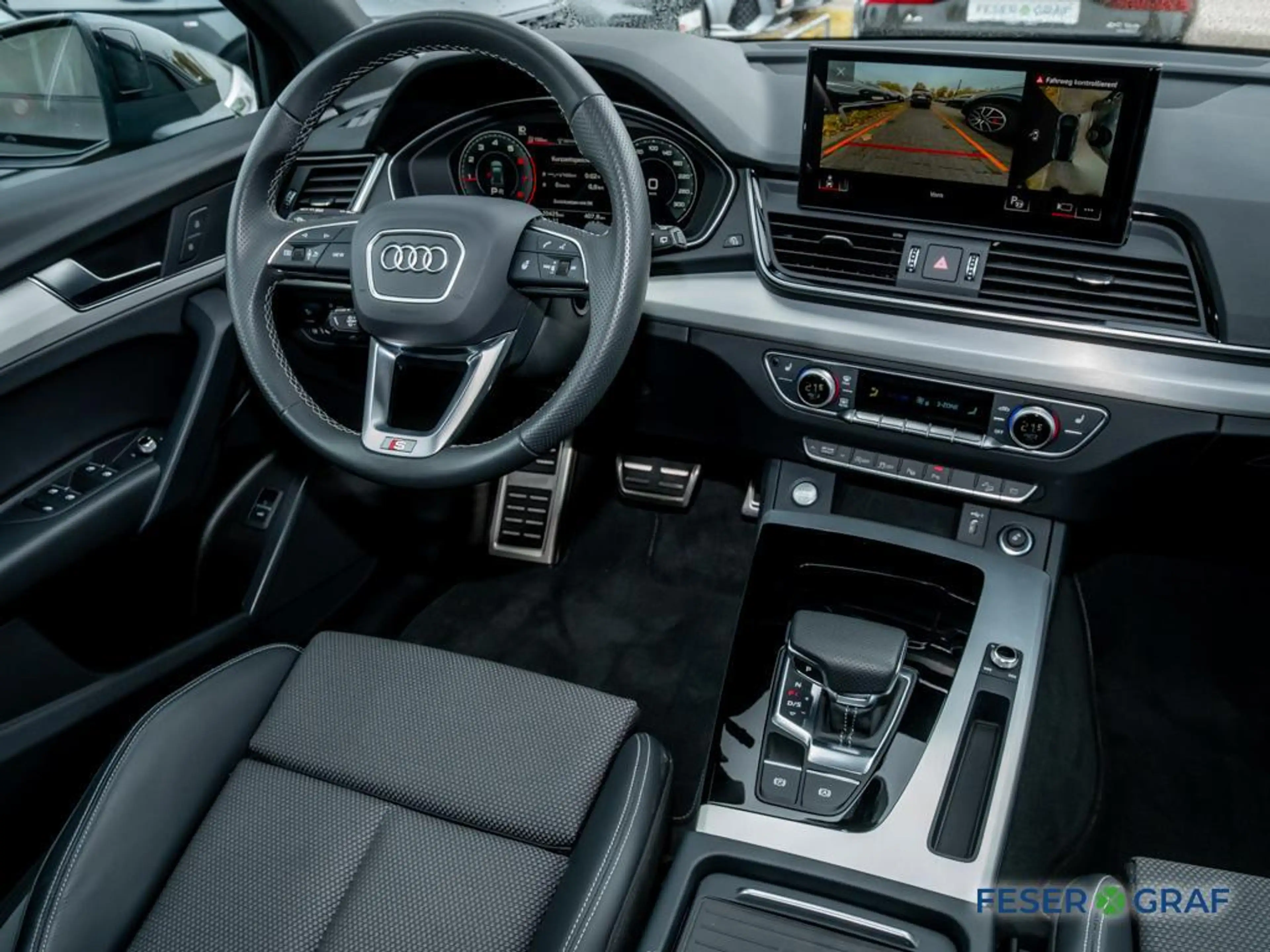 Audi Q5 SB 40TFSI 2x S line/Matrix/HuD/AHK/360°/Pano — photo 4