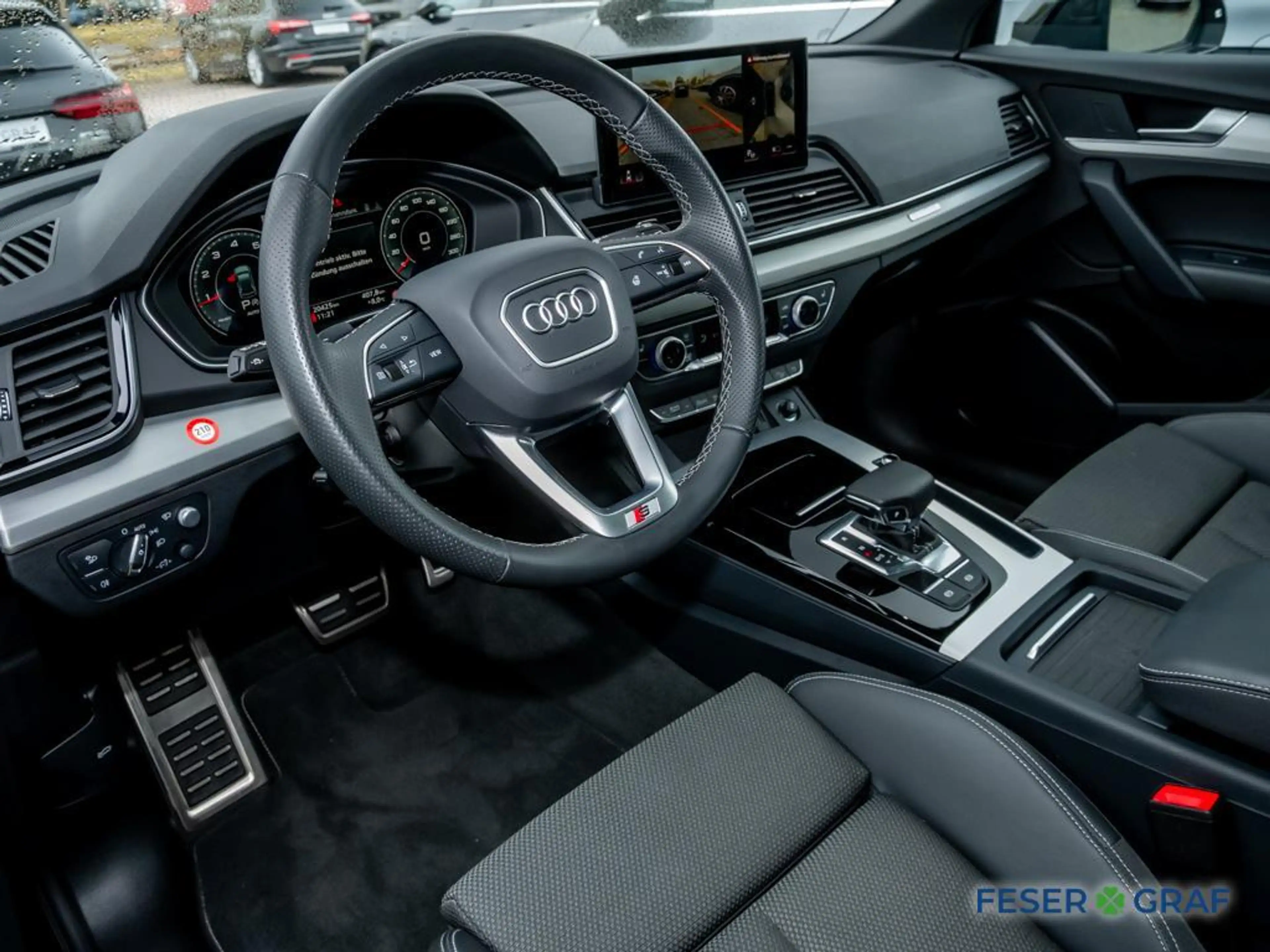 Audi Q5 SB 40TFSI 2x S line/Matrix/HuD/AHK/360°/Pano — photo 3