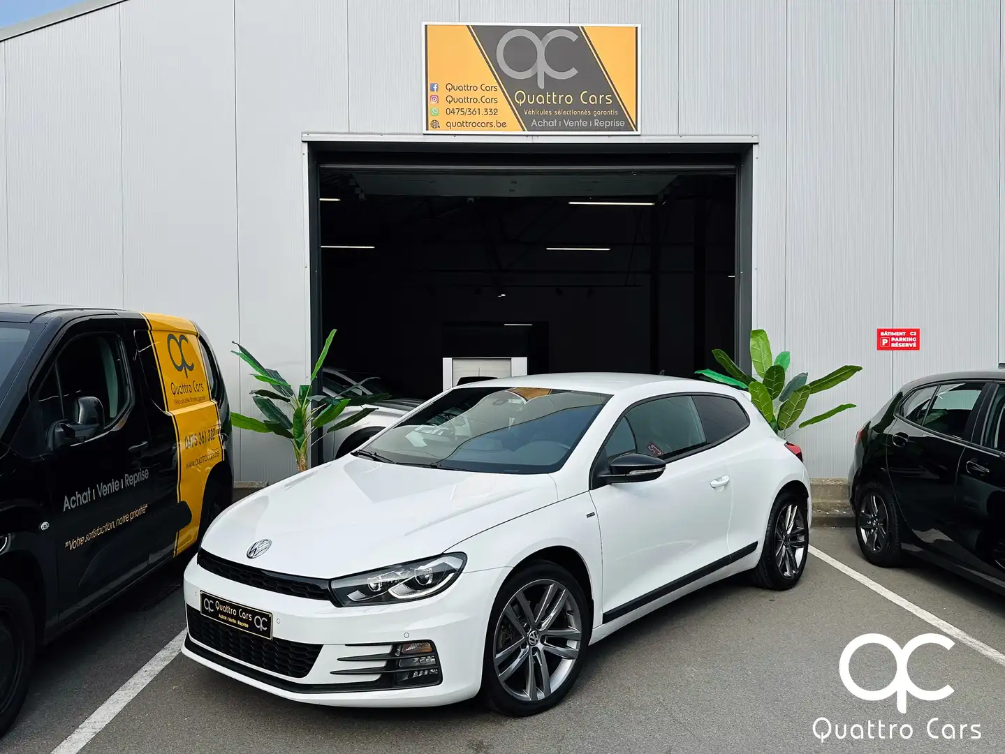 Volkswagen Scirocco 1.4 TSI - Club Edition - Très beau look Blanc - 1