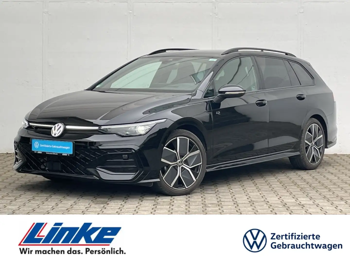 Volkswagen Golf Variant VIII 1.5 eTSI DSG R-Line AHK/HUD/Kamera/IQ.Light/K Schwarz - 1