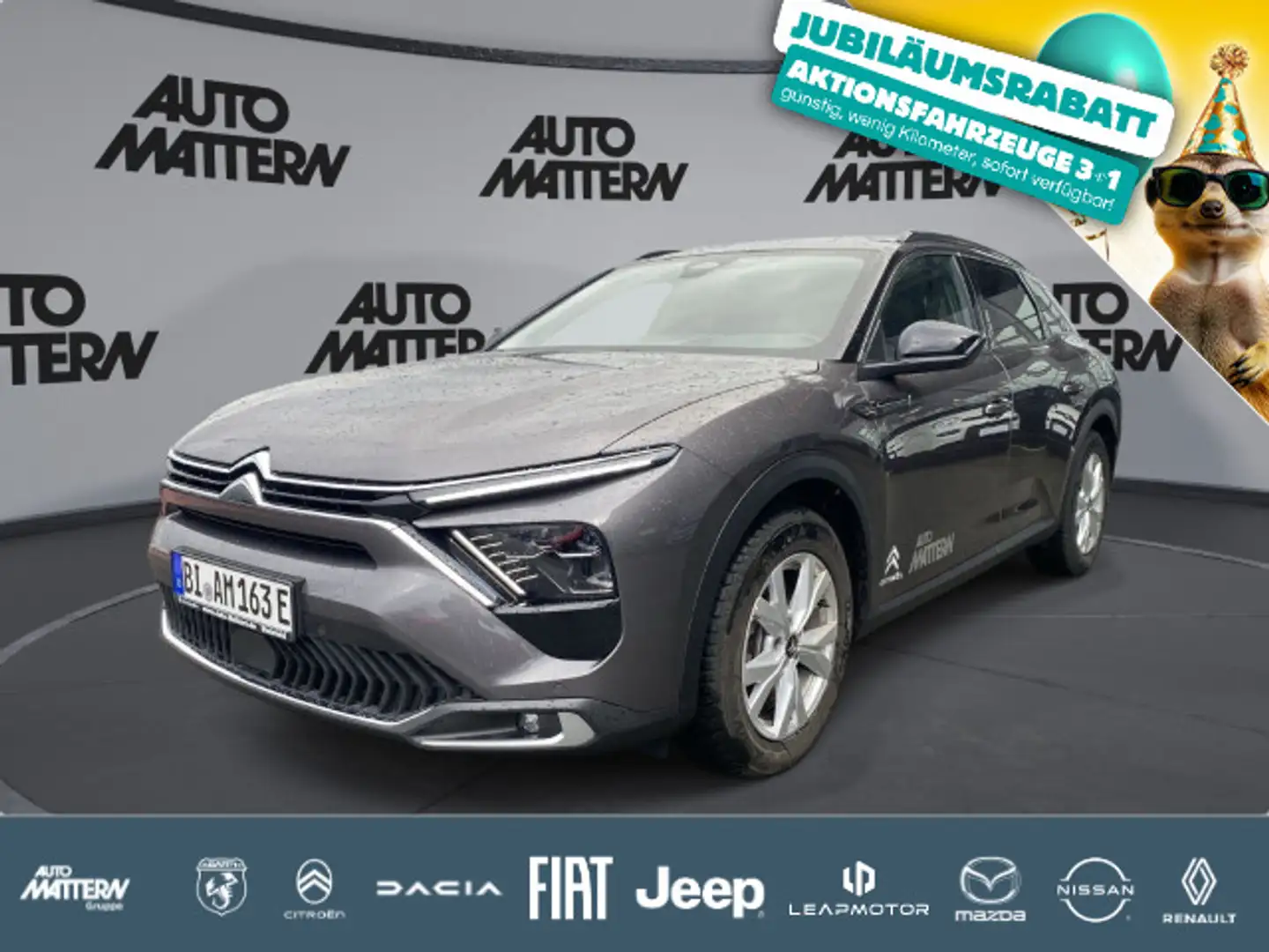 Citroen C5 X Klimaaut.|NAVI|SHZ|CarPlay|LED|1.Hd Gris - 1